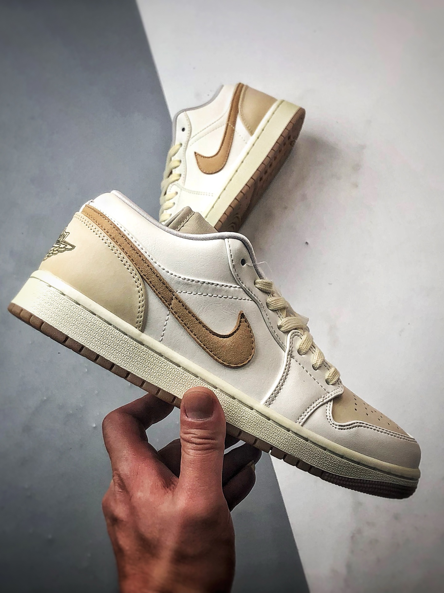 200 Air Jordan 1 Low 白棕 IB8855-121