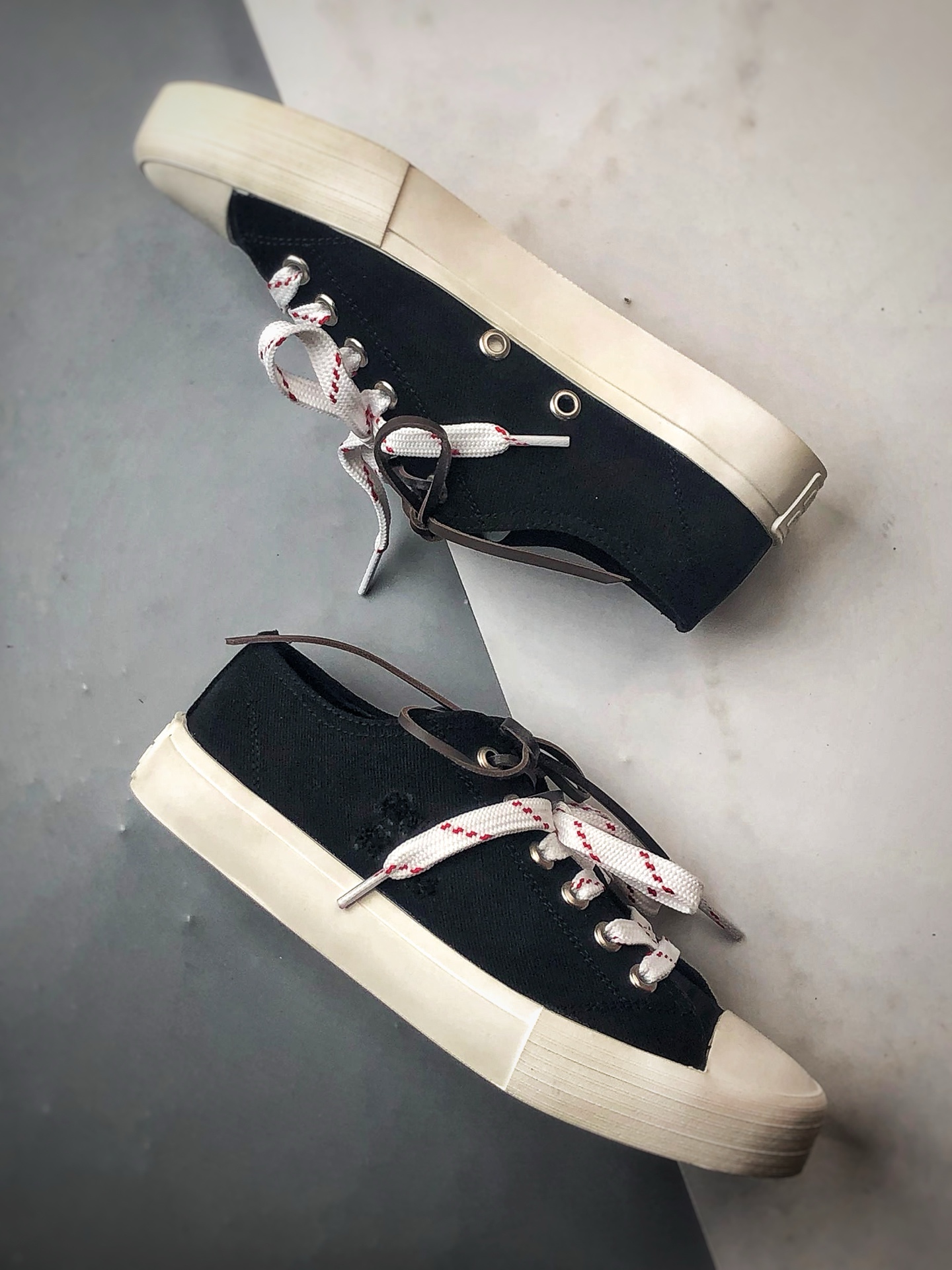 380 MiuMiu/缪缪 牛仔布厚底休闲运动帆布鞋 25ss官方最新款 小红书爆款推荐