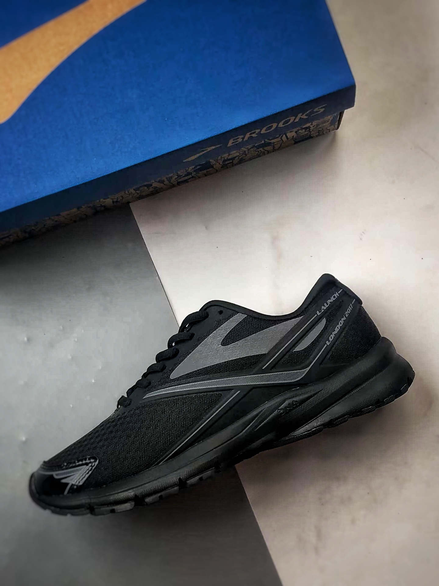 Brooks/布鲁克斯 Glycerin 19 黑色 甘油19代低帮缓震运动慢跑鞋