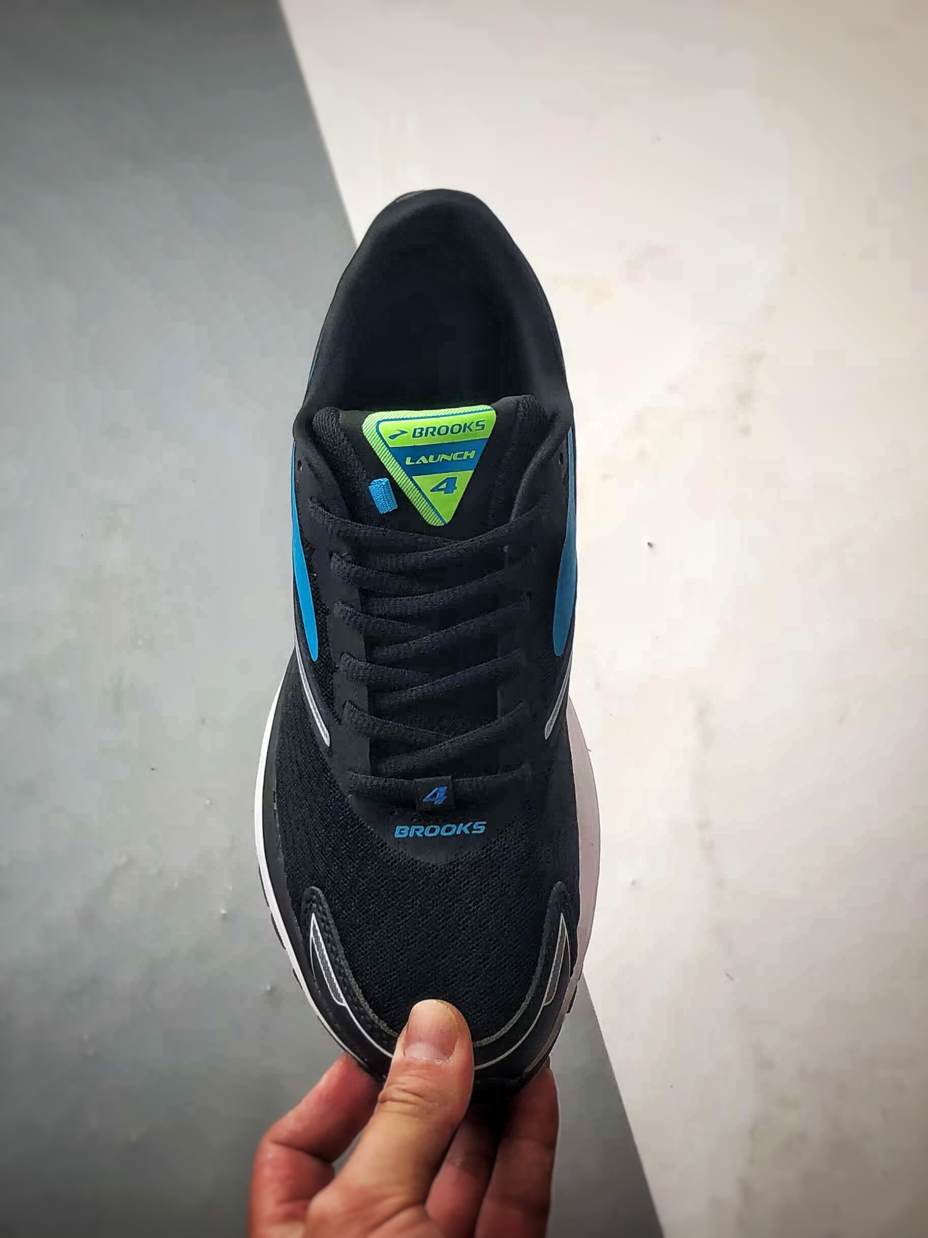 200 Brooks/布鲁克斯 Glycerin 19 黑蓝 甘油19代低帮缓震运动慢跑鞋