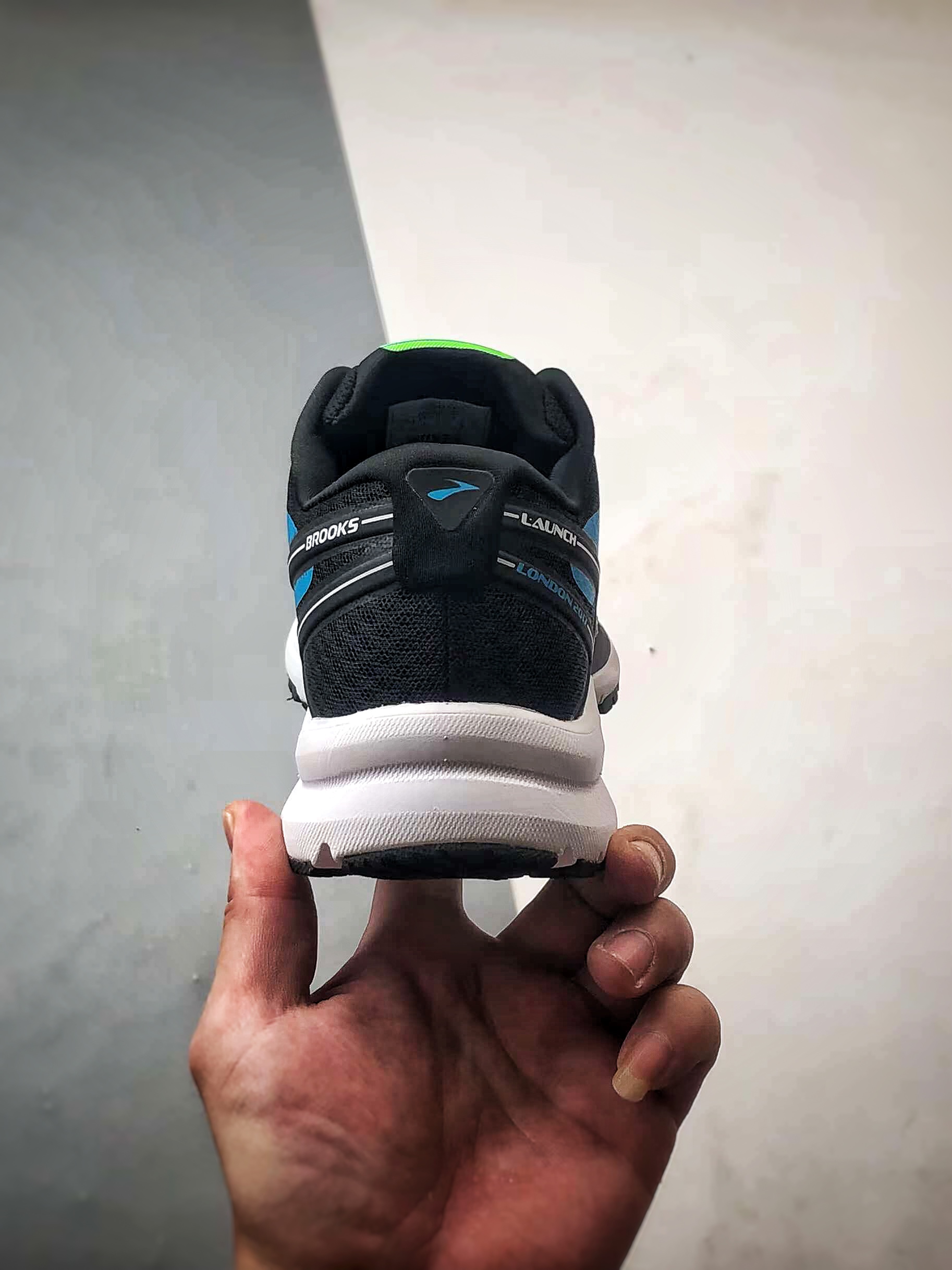 200 Brooks/布鲁克斯 Glycerin 19 黑蓝 甘油19代低帮缓震运动慢跑鞋