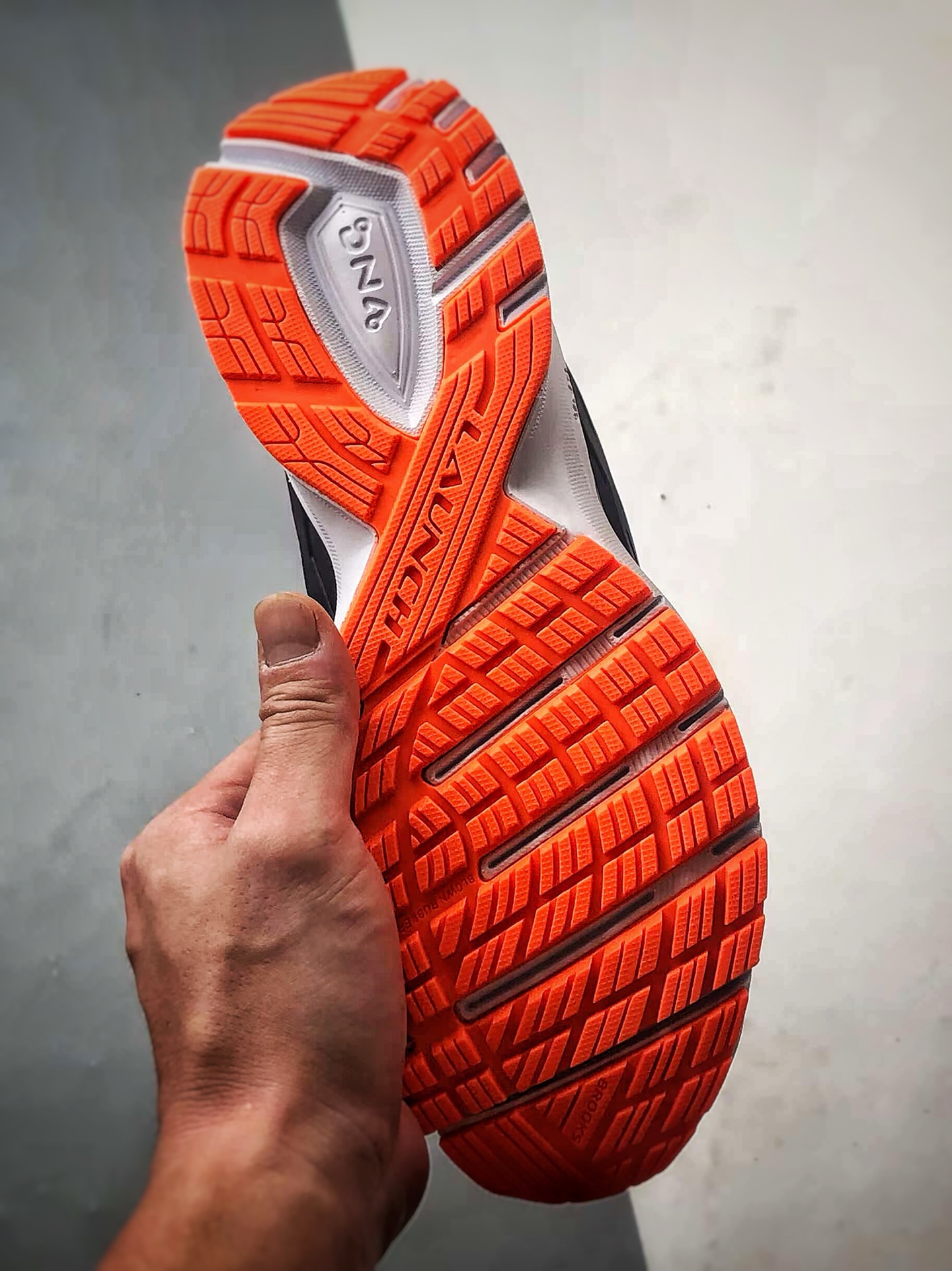 200 Brooks/布鲁克斯 Glycerin 19 深蓝橙 甘油19代低帮缓震运动慢跑鞋