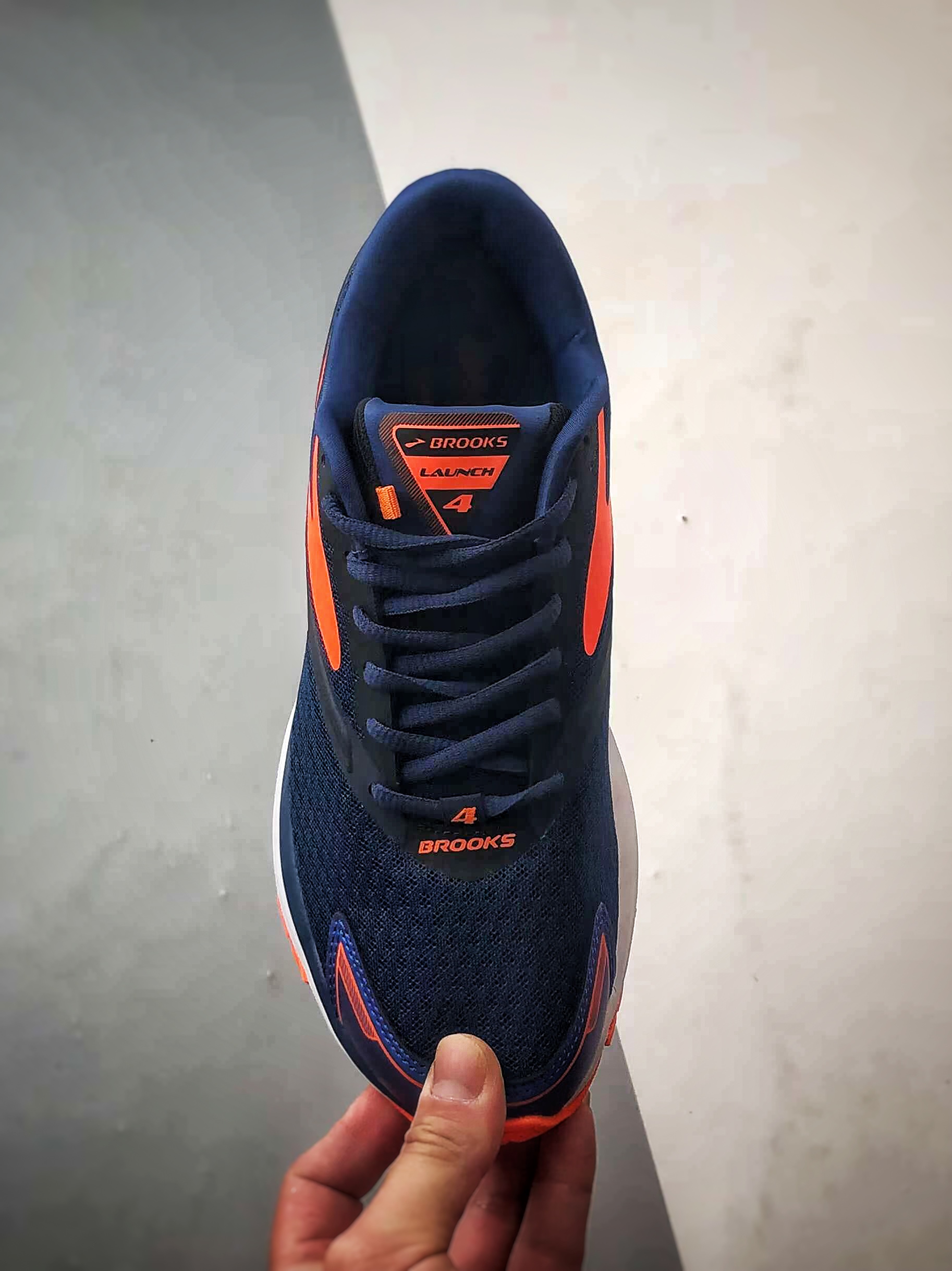 200 Brooks/布鲁克斯 Glycerin 19 深蓝橙 甘油19代低帮缓震运动慢跑鞋