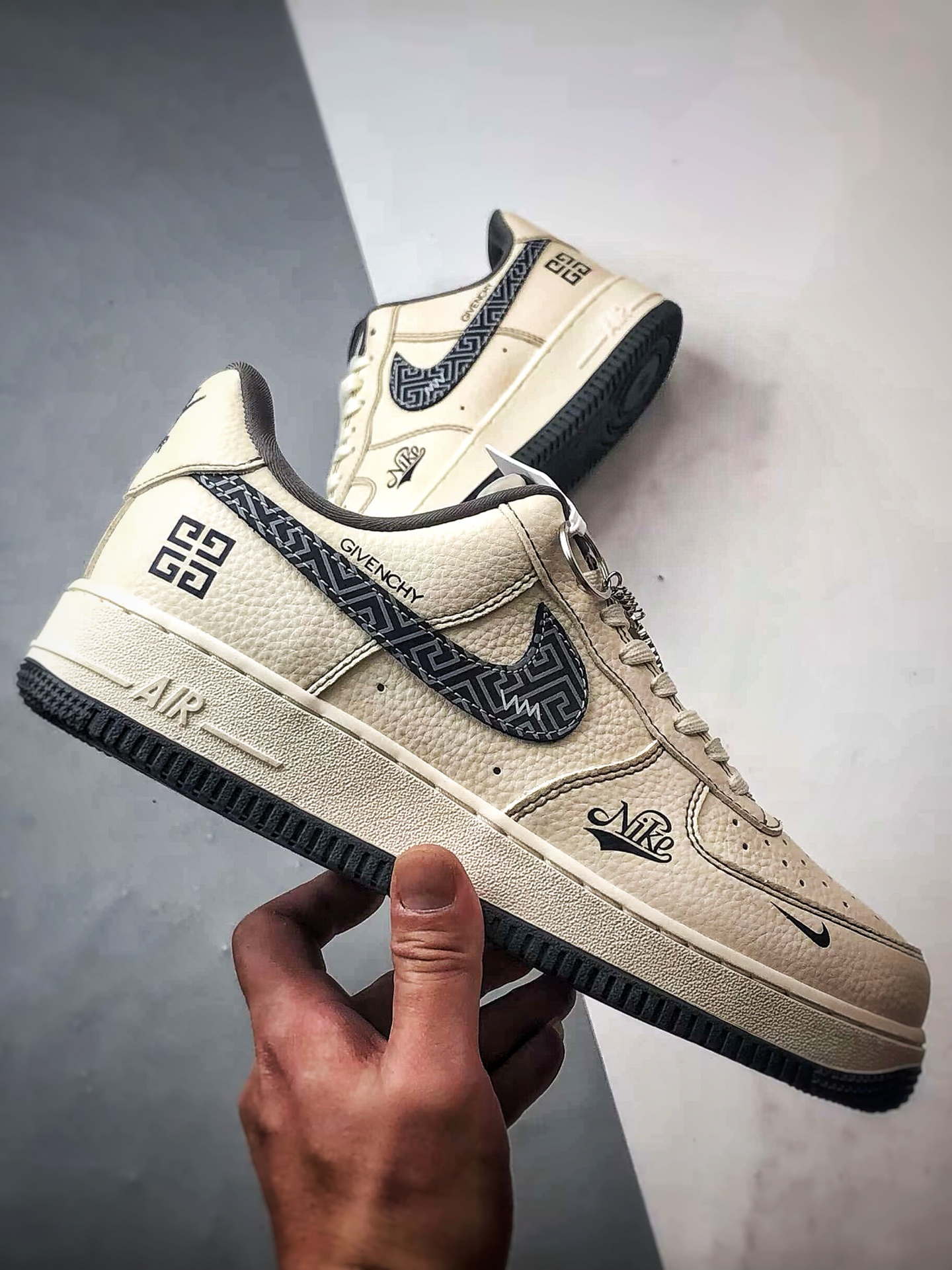 280 GVC x Air Force 1 Low 米灰印花钩 DF0188-057