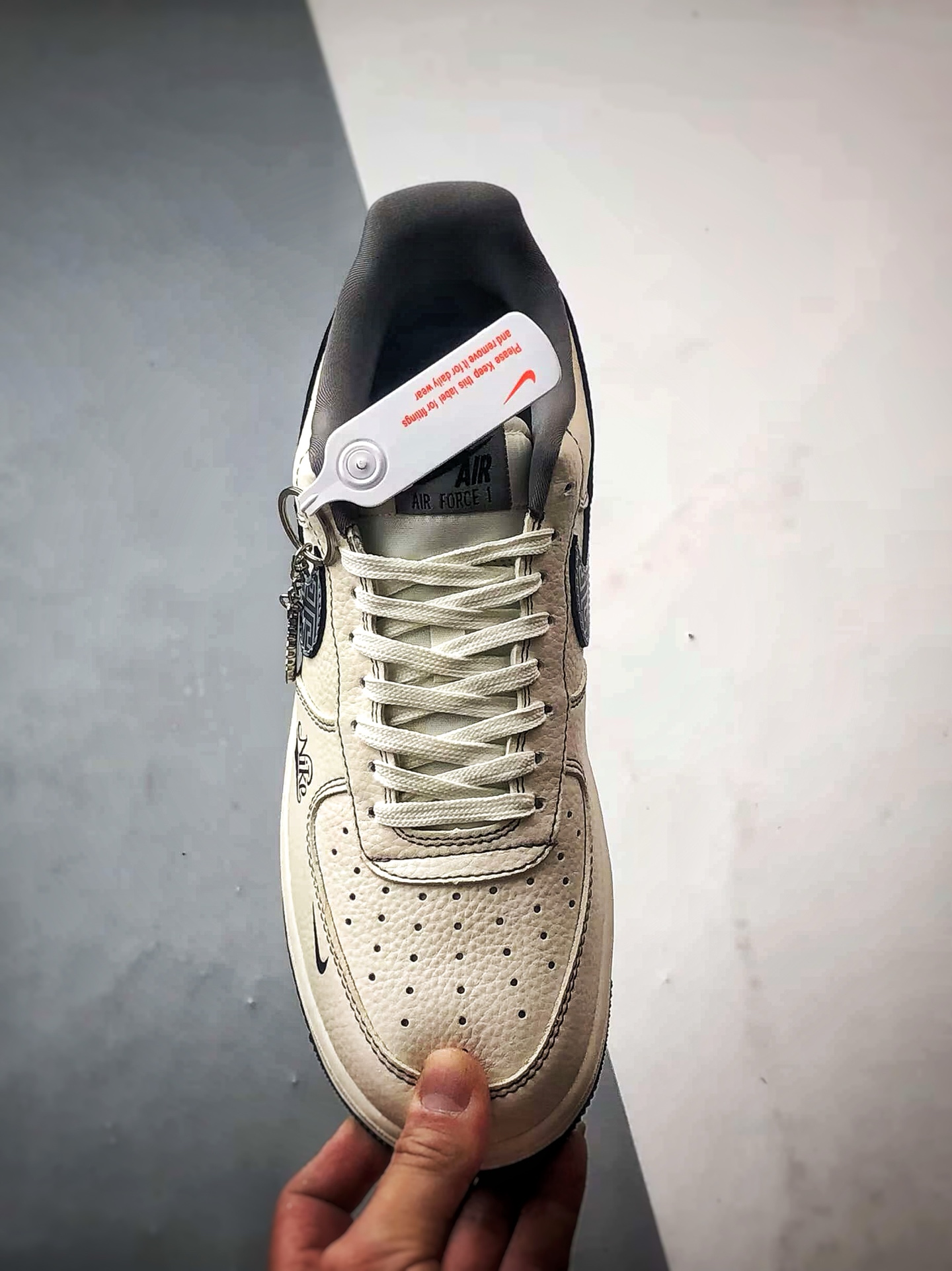 280 GVC x Air Force 1 Low 米灰印花钩 DF0188-057