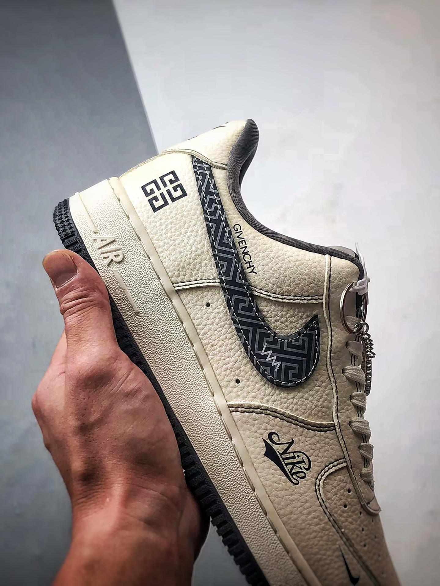 280 GVC x Air Force 1 Low 米灰印花钩 DF0188-057