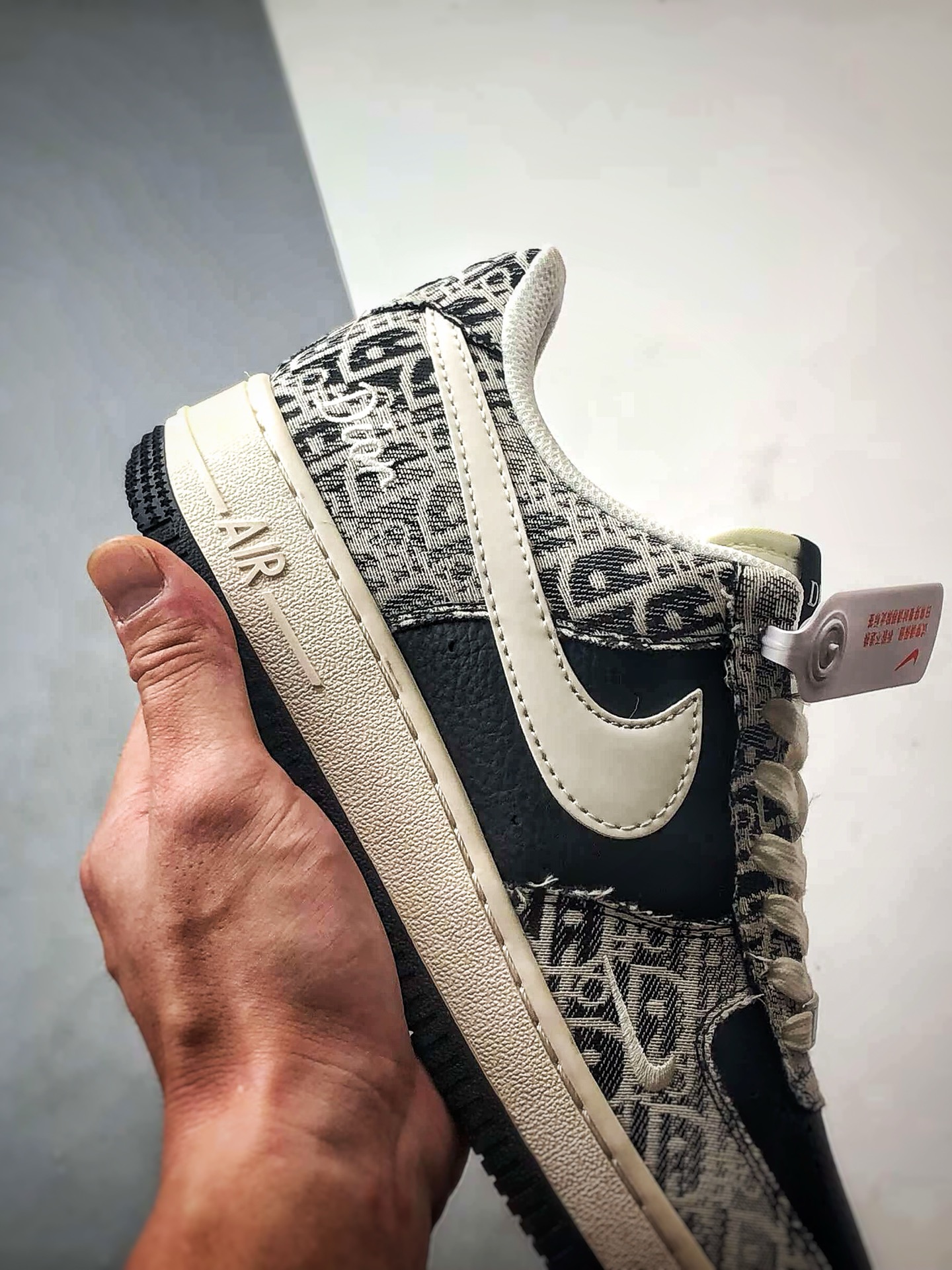 280 Dior x Air Force 1 Low 老花牛仔黑白 XS1958-584