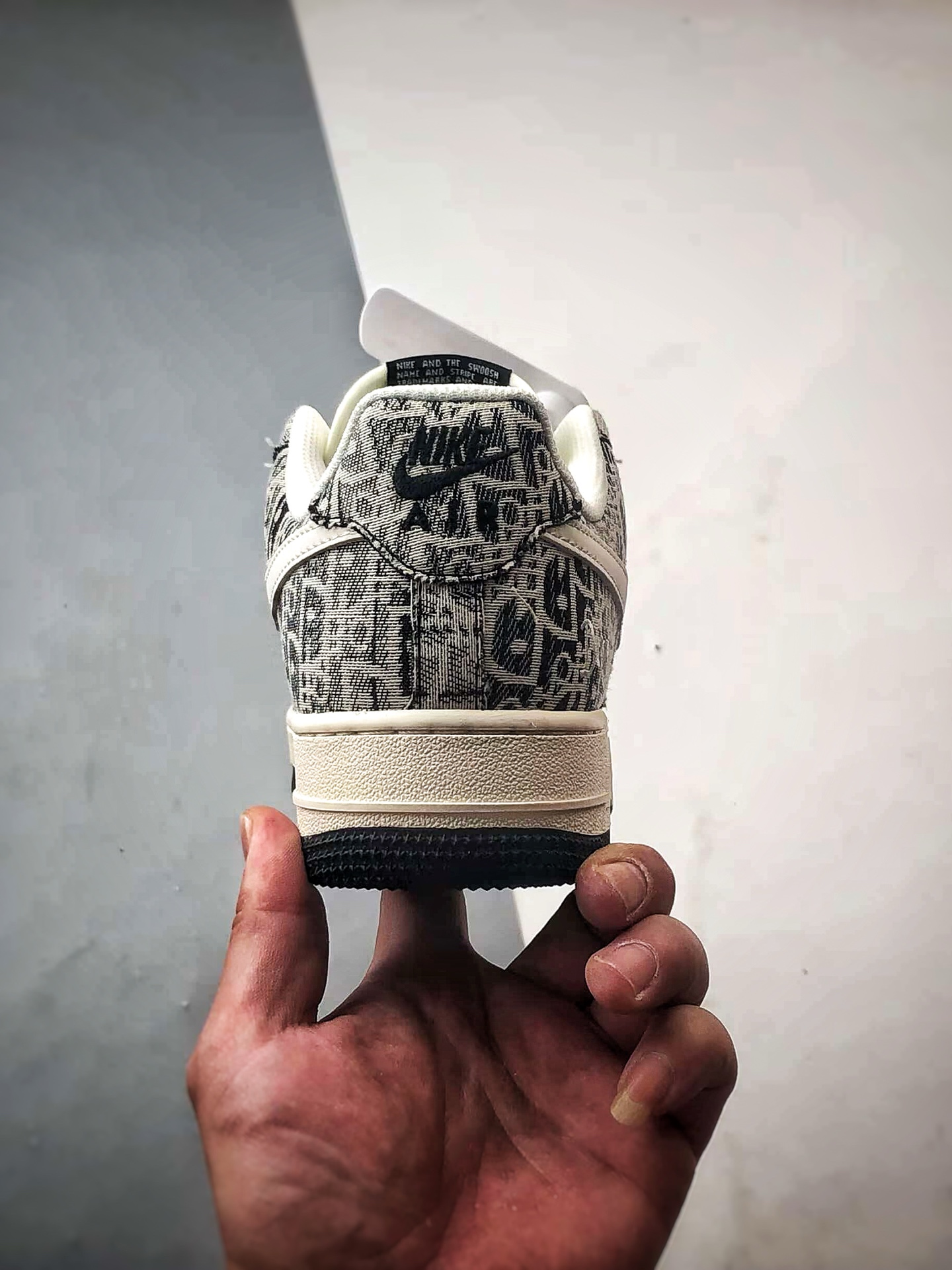 280 Dior x Air Force 1 Low 老花牛仔黑白 XS1958-584
