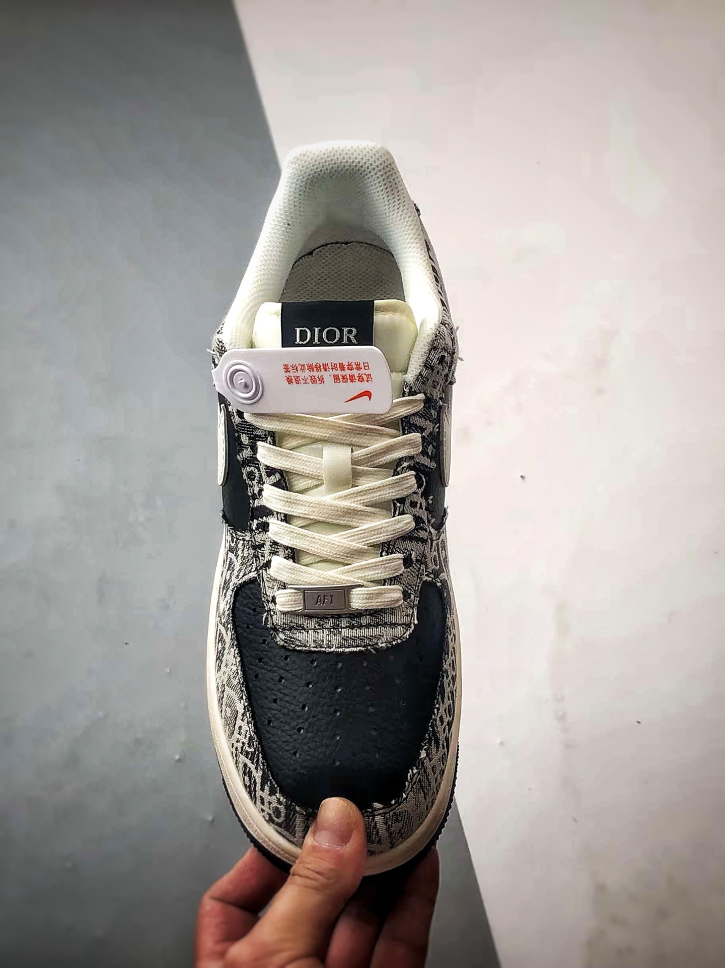 280 Dior x Air Force 1 Low 老花牛仔黑白 XS1958-584