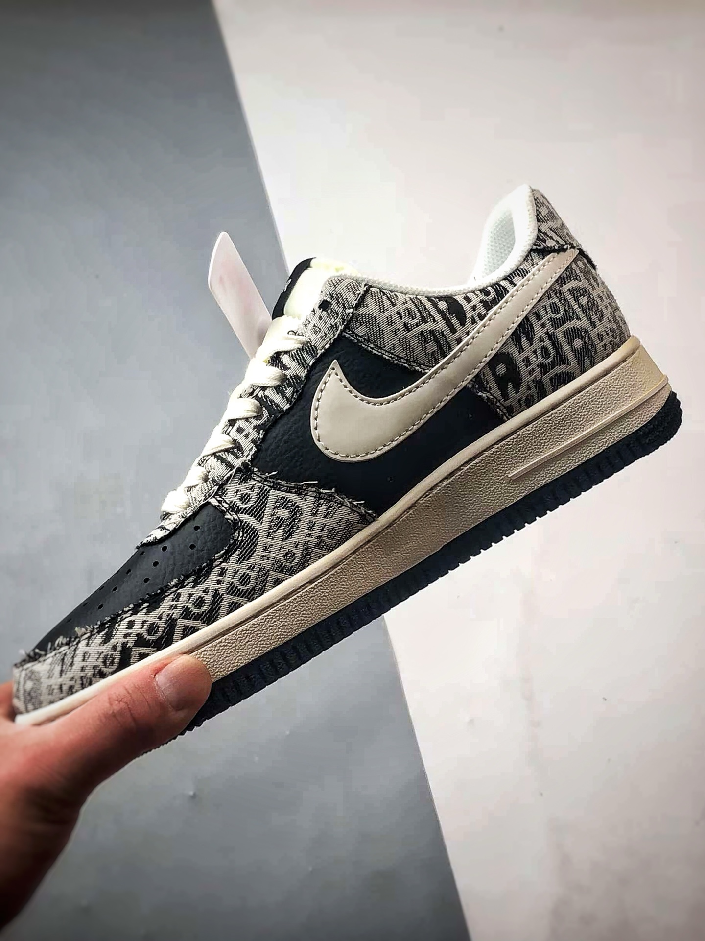 280 Dior x Air Force 1 Low 老花牛仔黑白 XS1958-584