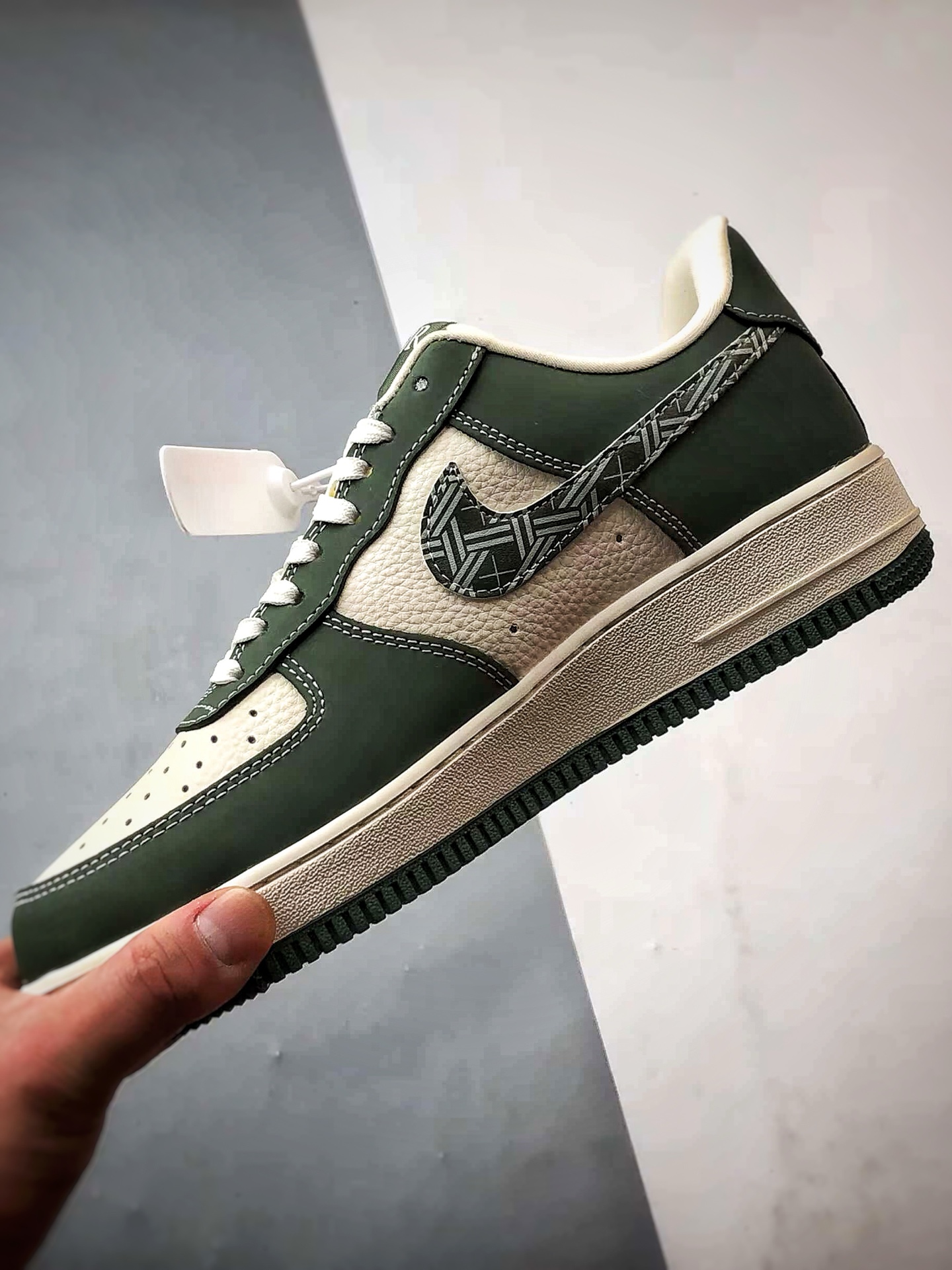 280 Dior x Air Force 1 Low 米白绿 KK1988-081