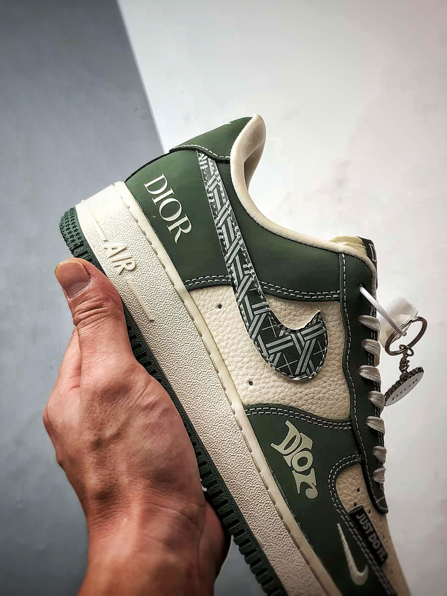 280 Dior x Air Force 1 Low 米白绿 KK1988-081