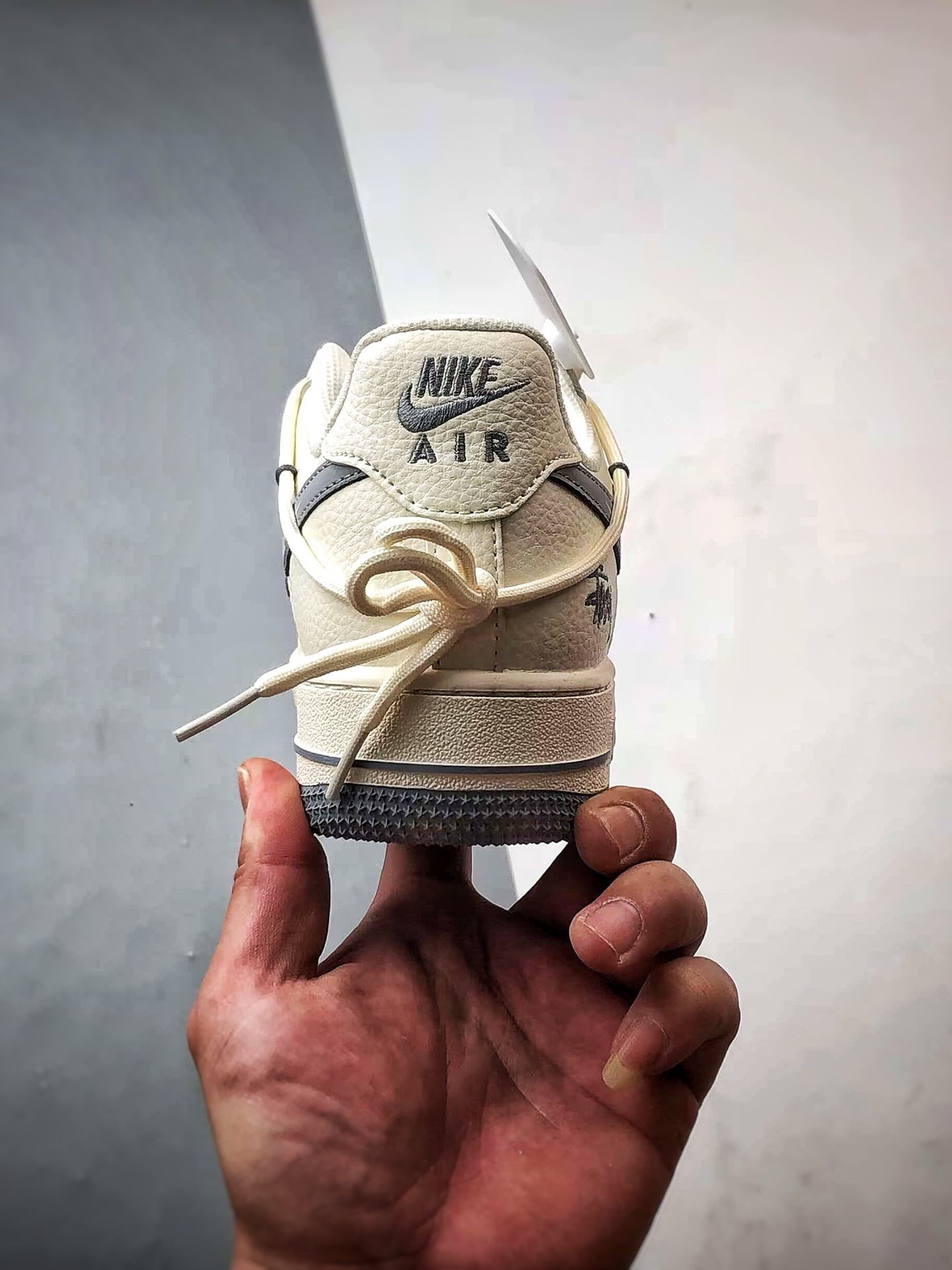 Stussy x Air Force 1 Low 米灰银解构 DM6868-072