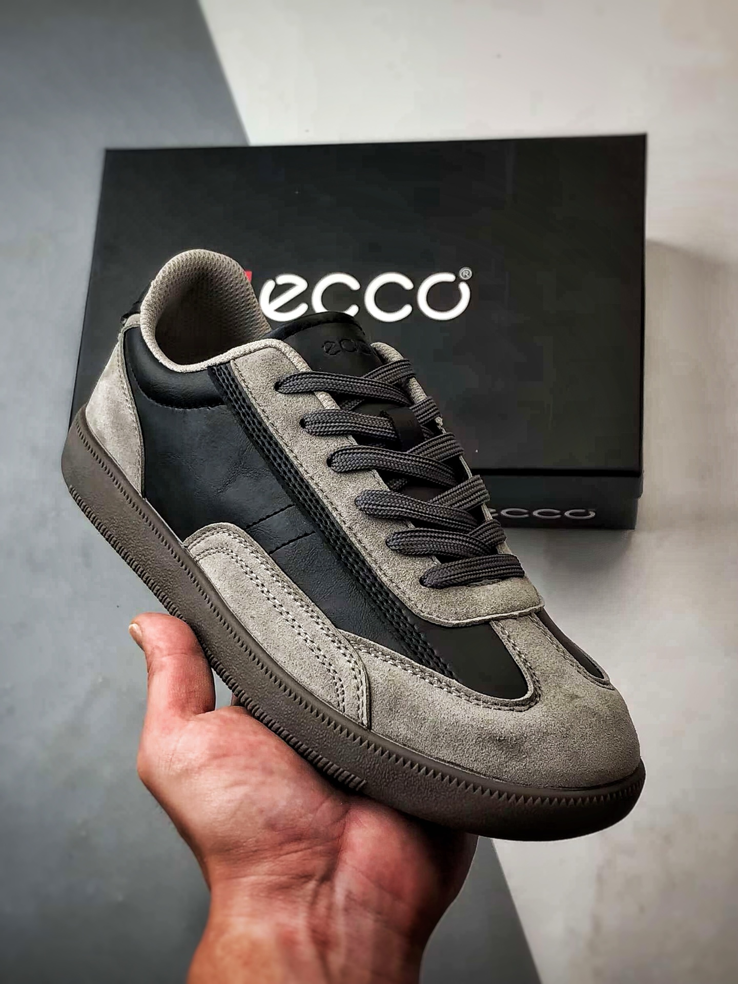 250 Ecco/爱步 柔酷零点系列 夏季舒适休闲时尚拼接德训鞋
