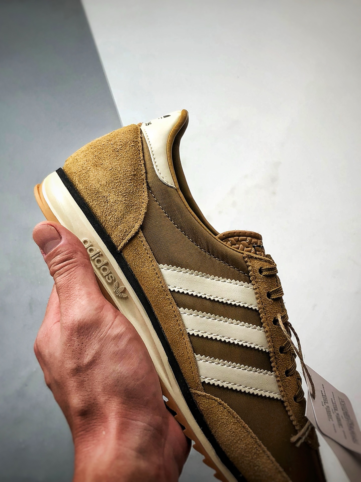 200 AD Originals SL 72 OG 古铜色 经典复古轻便休闲运动慢跑鞋 JH8656