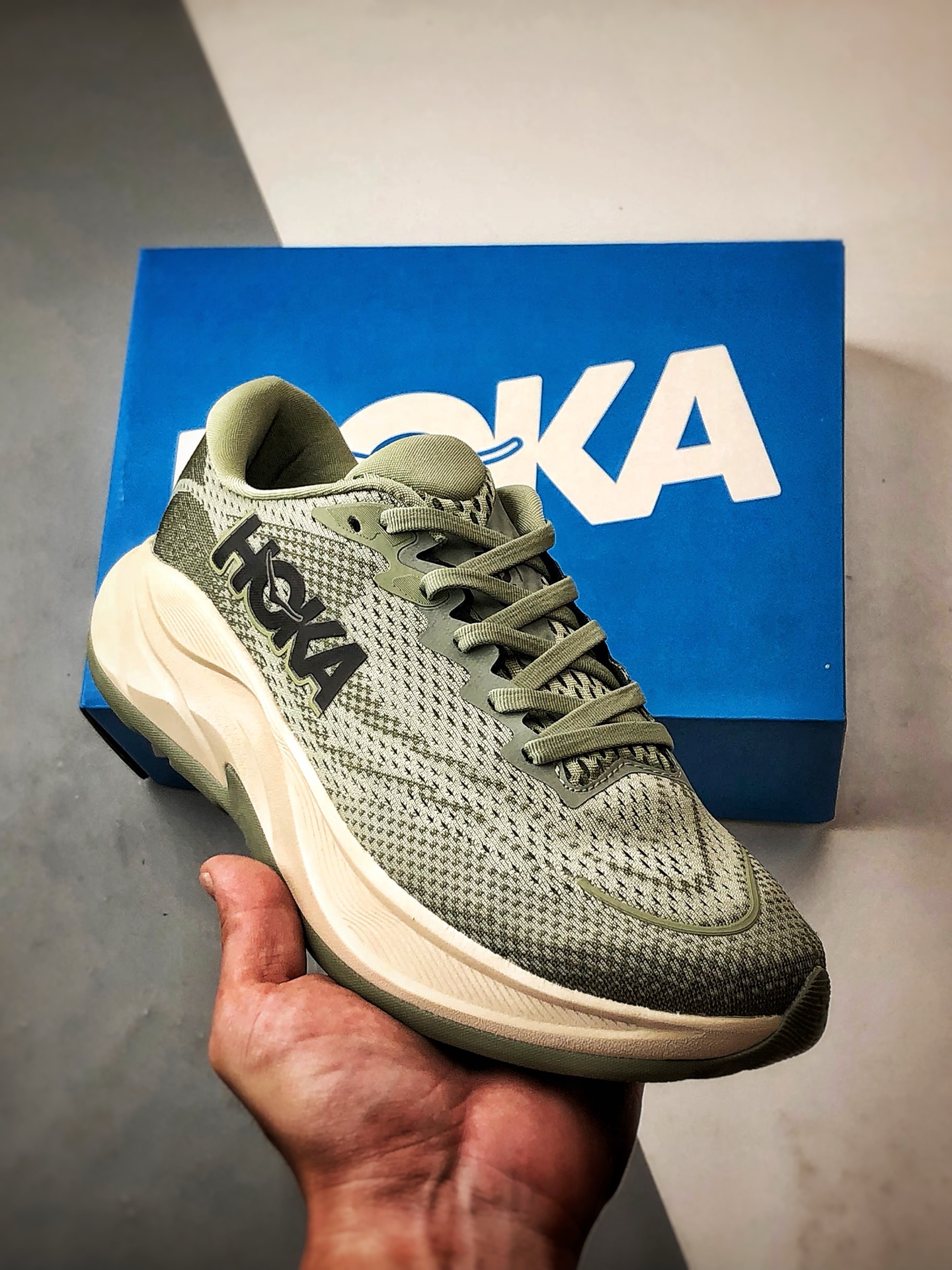 240 Hoka One One Rincon 4 绿色 林康4代公路休闲跑步鞋 1155130-FLY
