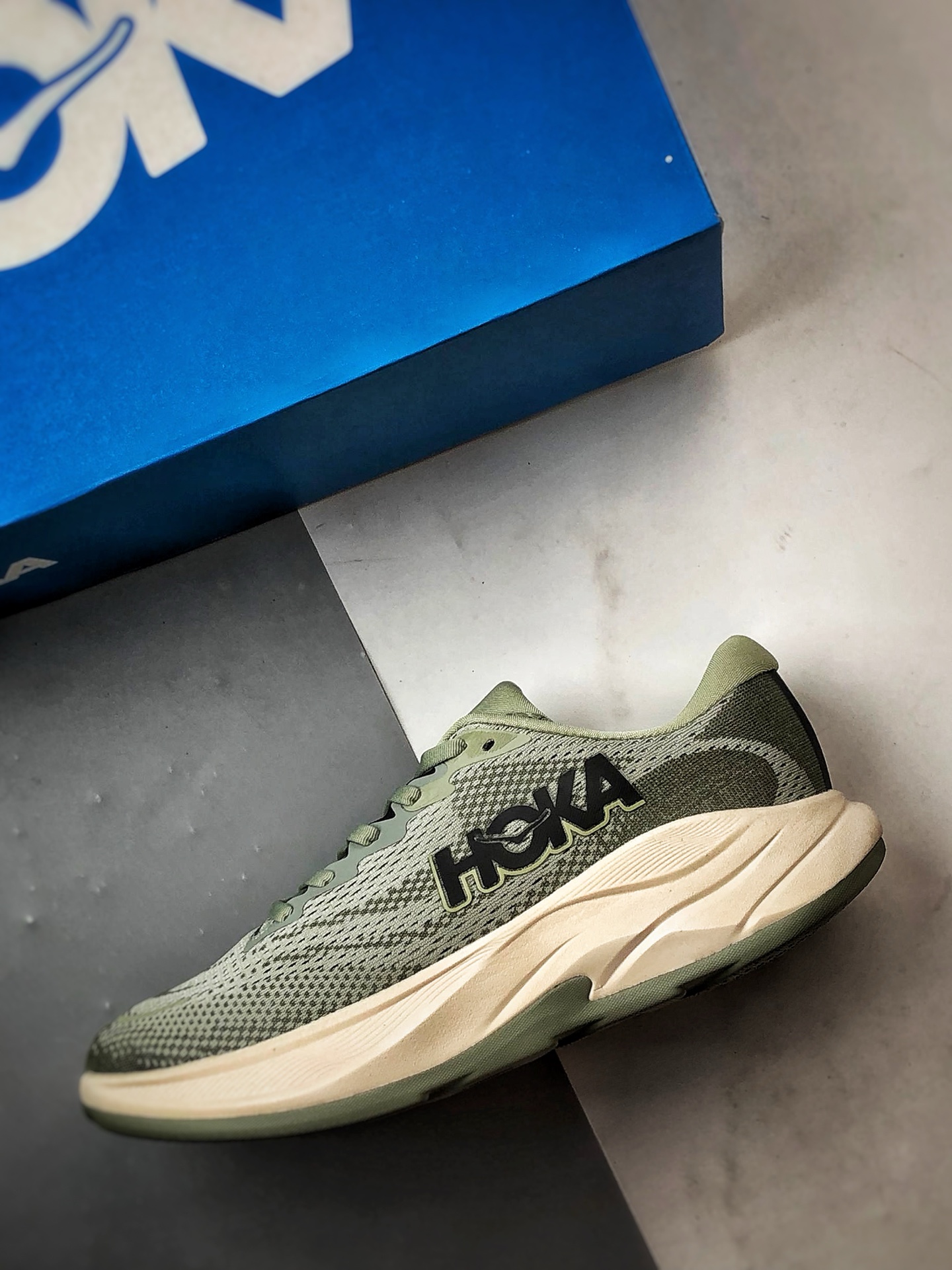 240 Hoka One One Rincon 4 绿色 林康4代公路休闲跑步鞋 1155130-FLY