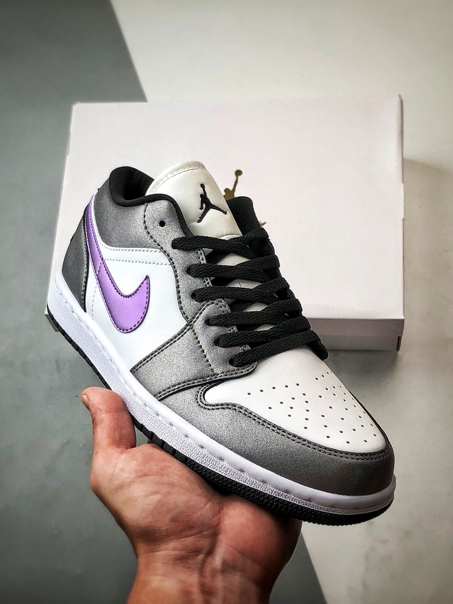 200 Air Jordan 1 Low 白银紫 HJ5910-105