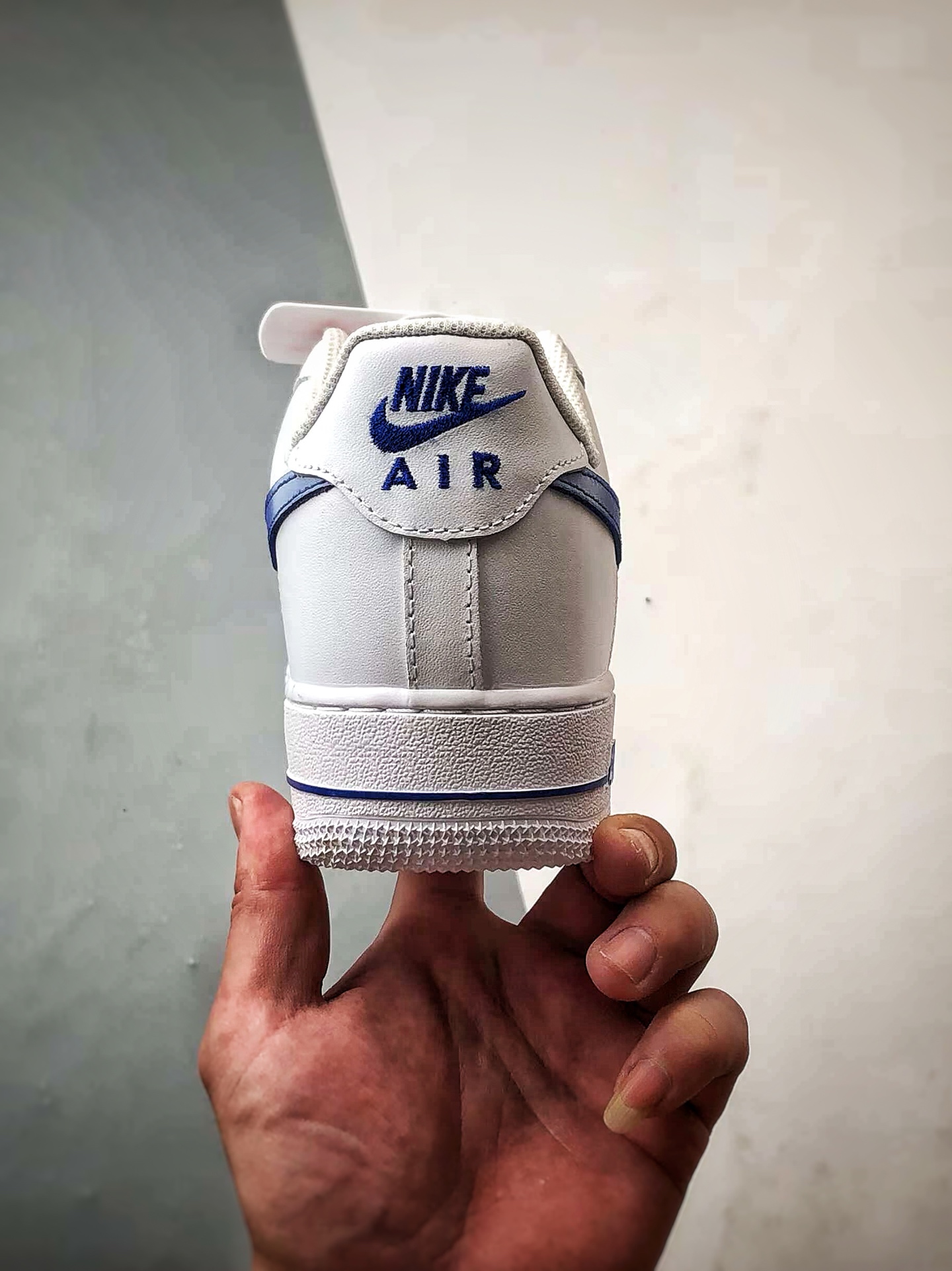 【定制球鞋】Air Force 1 Low 海洋之心 白蓝 经典休闲运动板鞋 ZH0316-076