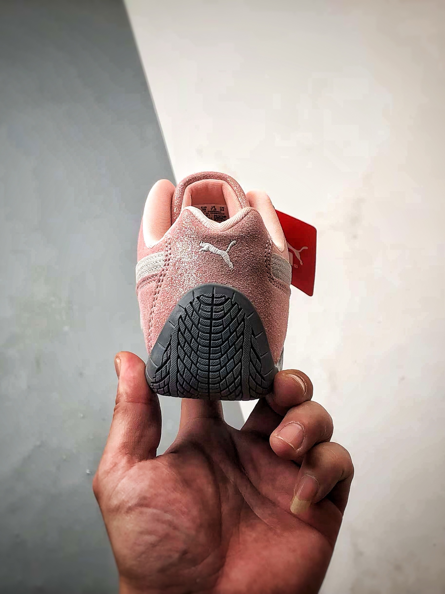 200 Puma Speedcet OG 粉白 彪马低帮复古运动休闲赛车跑鞋 404434-01