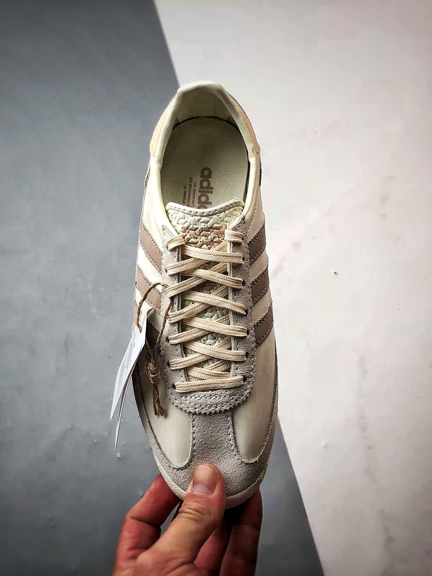 180 AD Originals SL 72 OG 米白色 经典复古轻便休闲运动慢跑鞋 JH7394