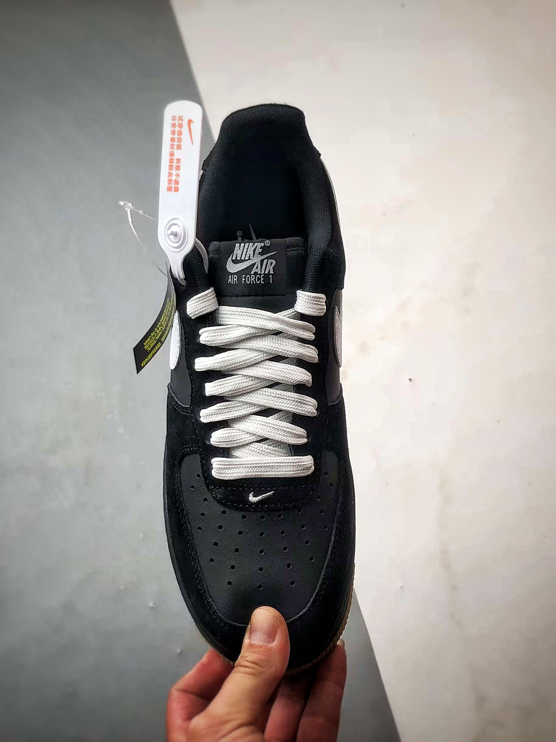190 Air Force 1 '07 Low 黑白生胶 IB6388-001