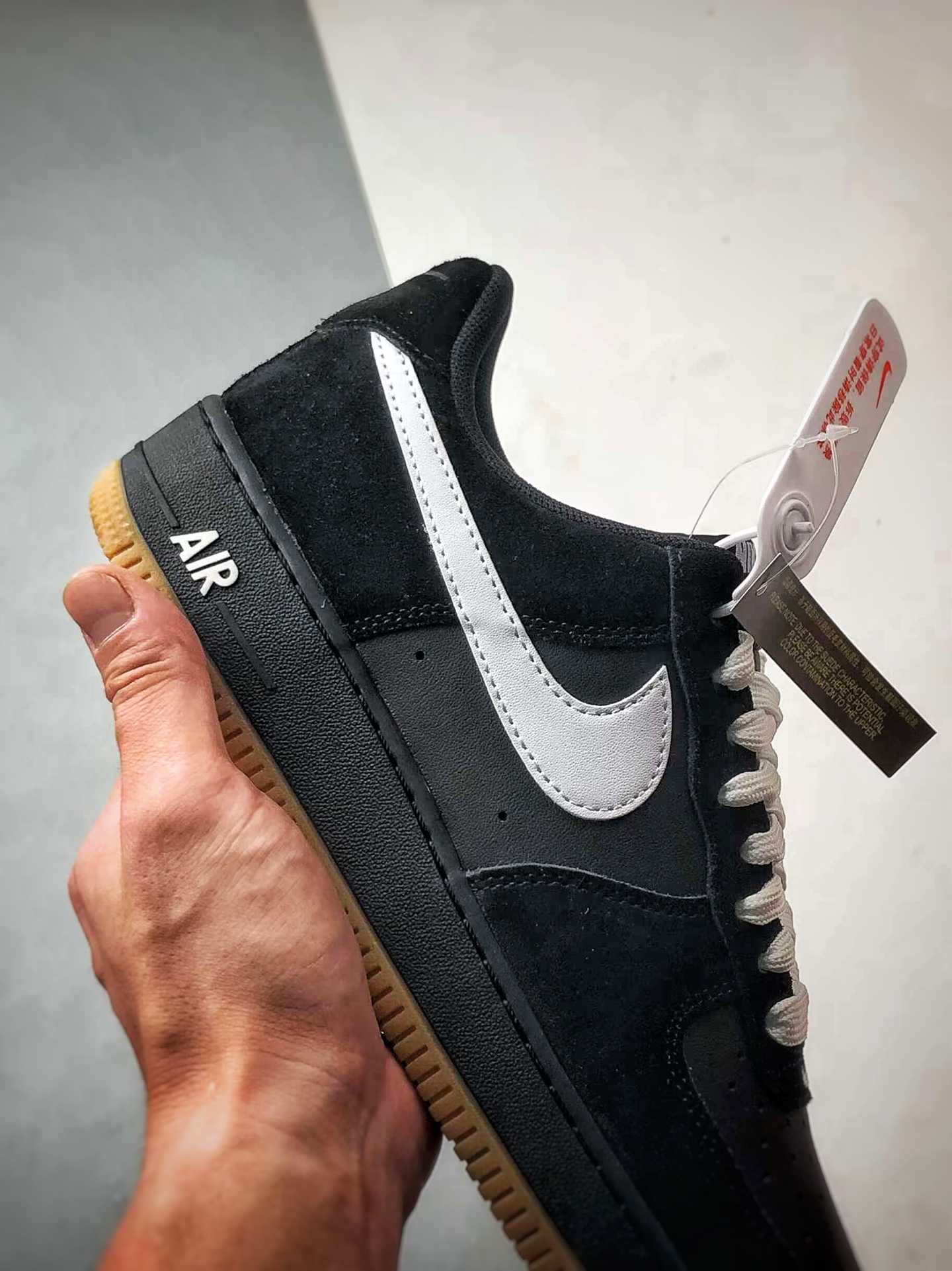 190 Air Force 1 '07 Low 黑白生胶 IB6388-001