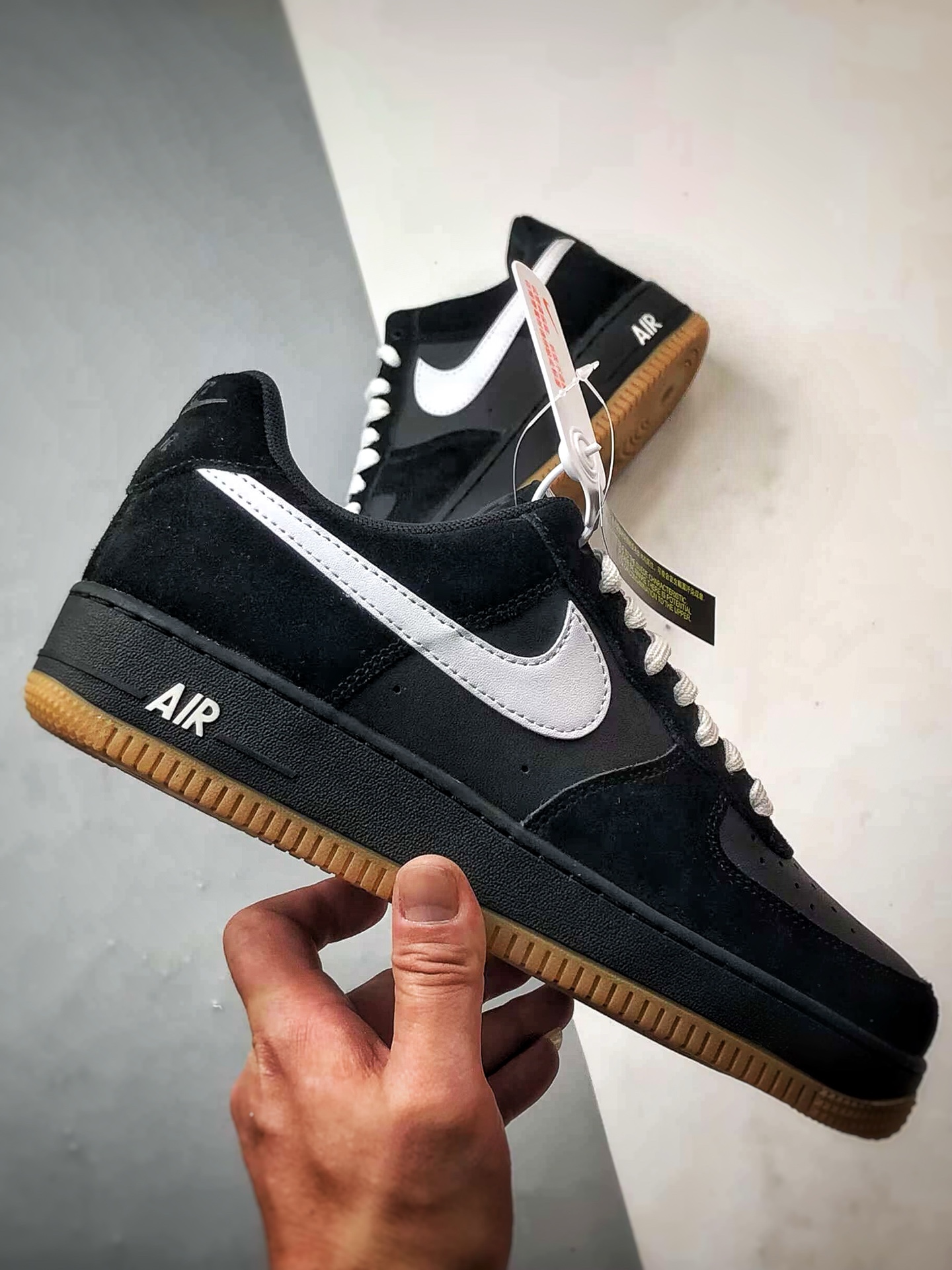 190 Air Force 1 '07 Low 黑白生胶 IB6388-001