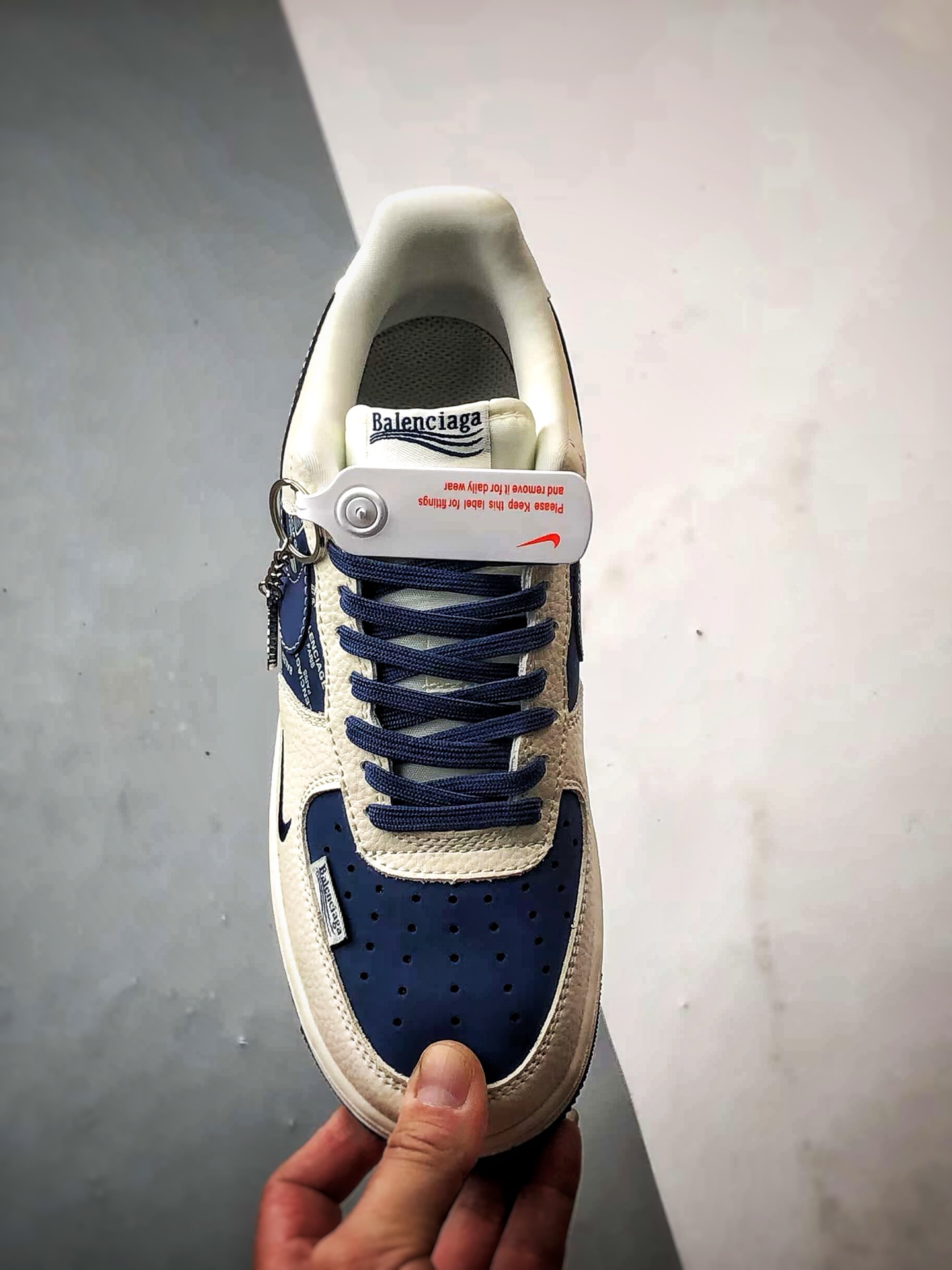280 Blcg x Air Force 1 Low 印字米白蓝 DF0188-062