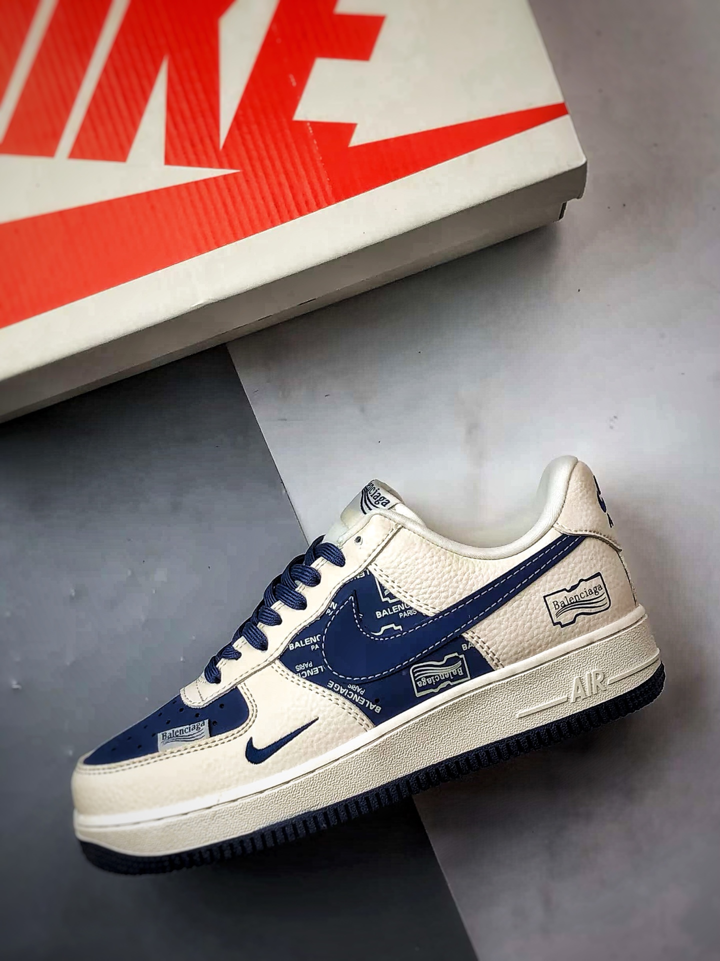 280 Blcg x Air Force 1 Low 印字米白蓝 DF0188-062
