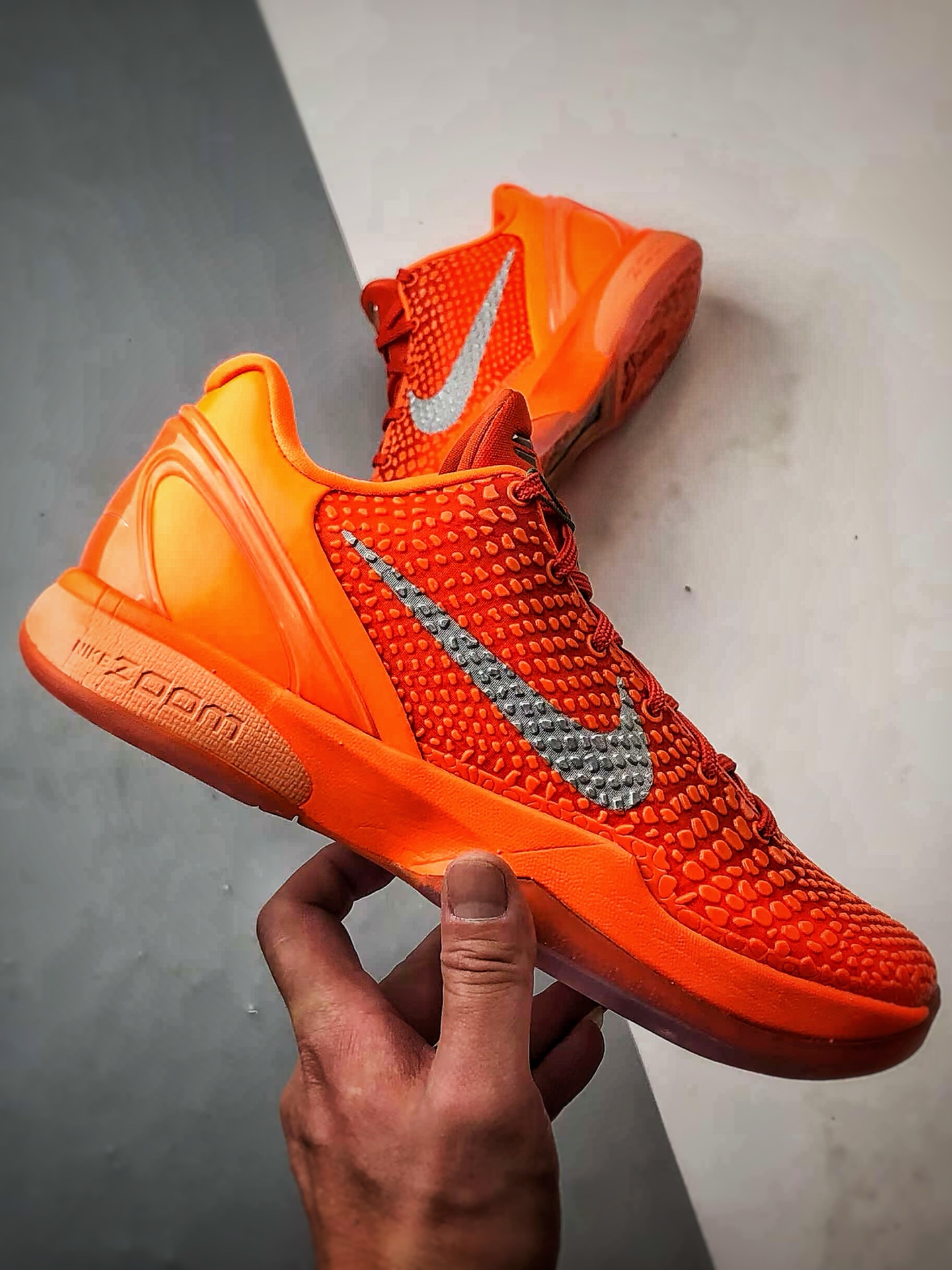 NK Zoom Kobe 6 Protro ”Total Orange” S2纯原生产线 科比六代 橙银色 IH1871-800