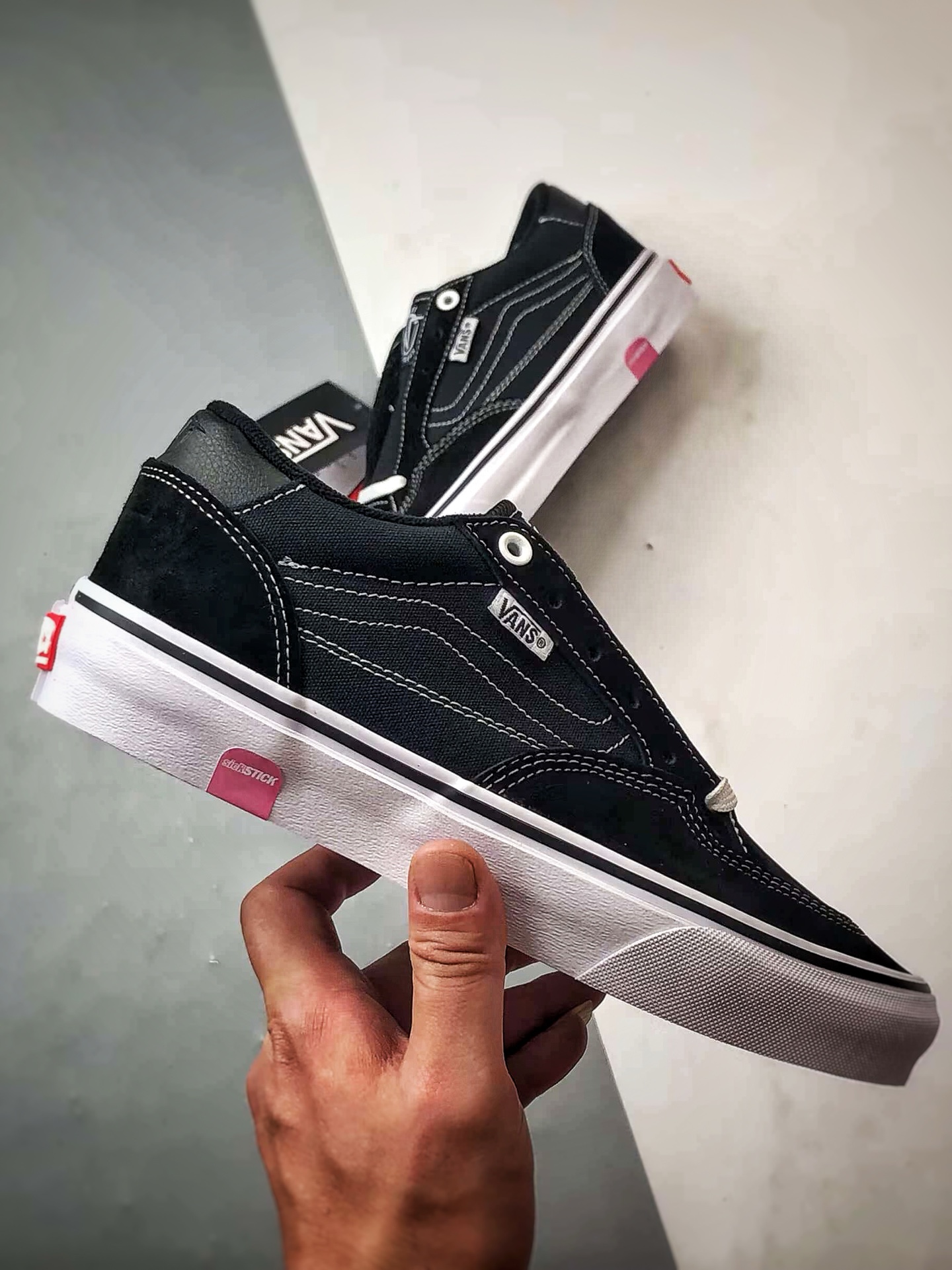 180 Vans Skate Rowan Pro 黑白 经典百搭 轻便舒适专业滑板鞋 VN0A4TZCY28