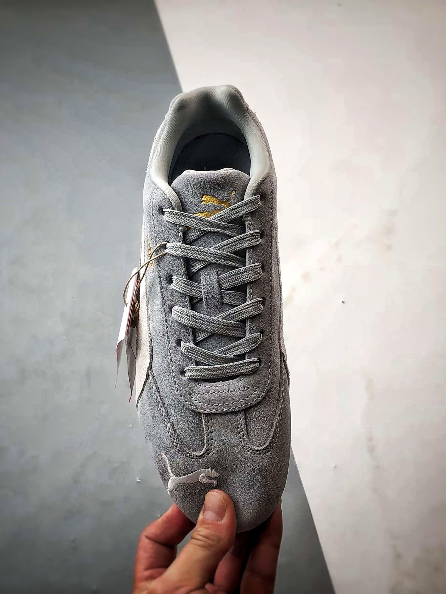 170 Puma Speedcet OG 灰色 彪马低帮复古运动休闲赛车跑鞋 398846-05
