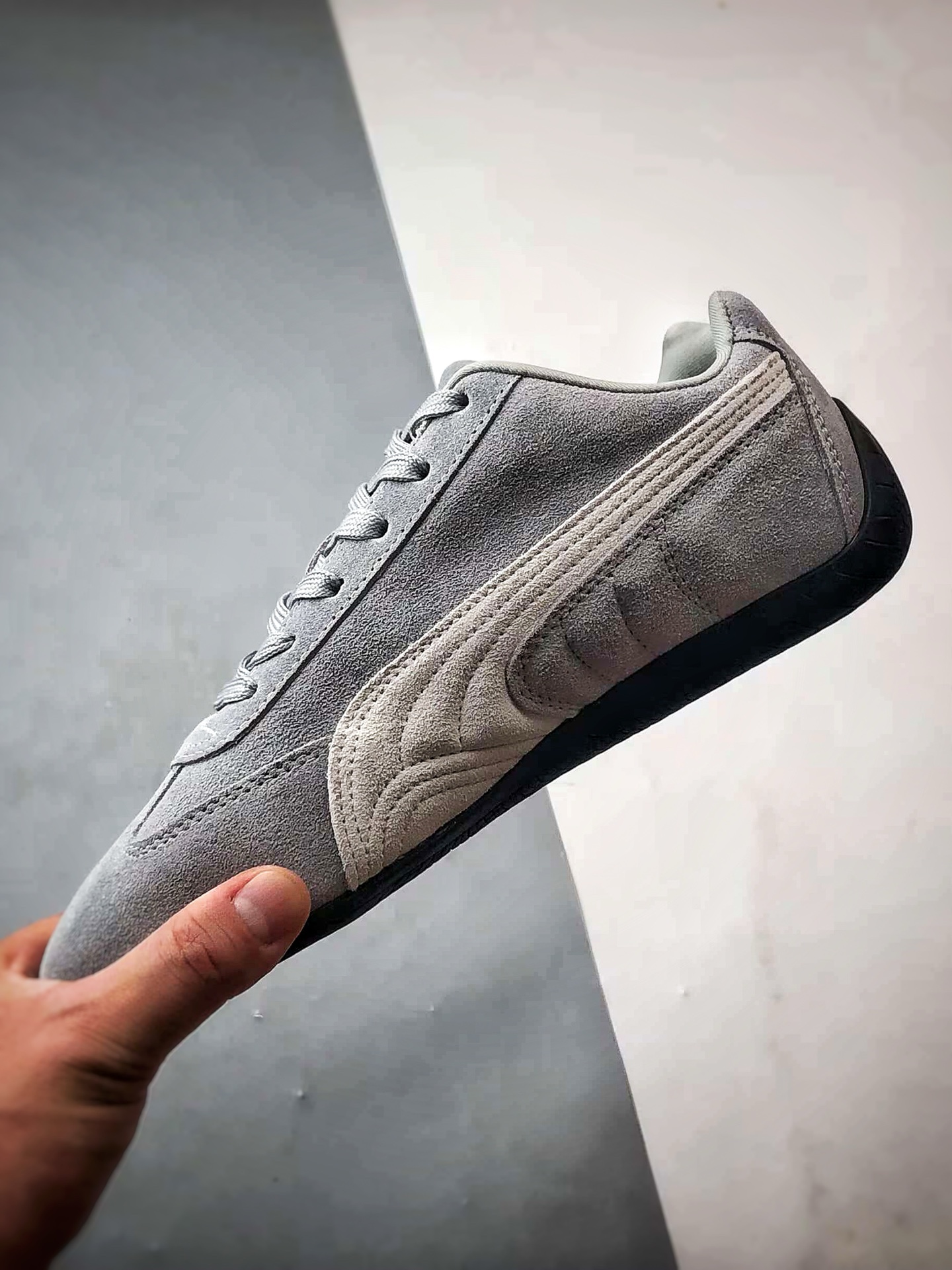 170 Puma Speedcet OG 灰色 彪马低帮复古运动休闲赛车跑鞋 398846-05
