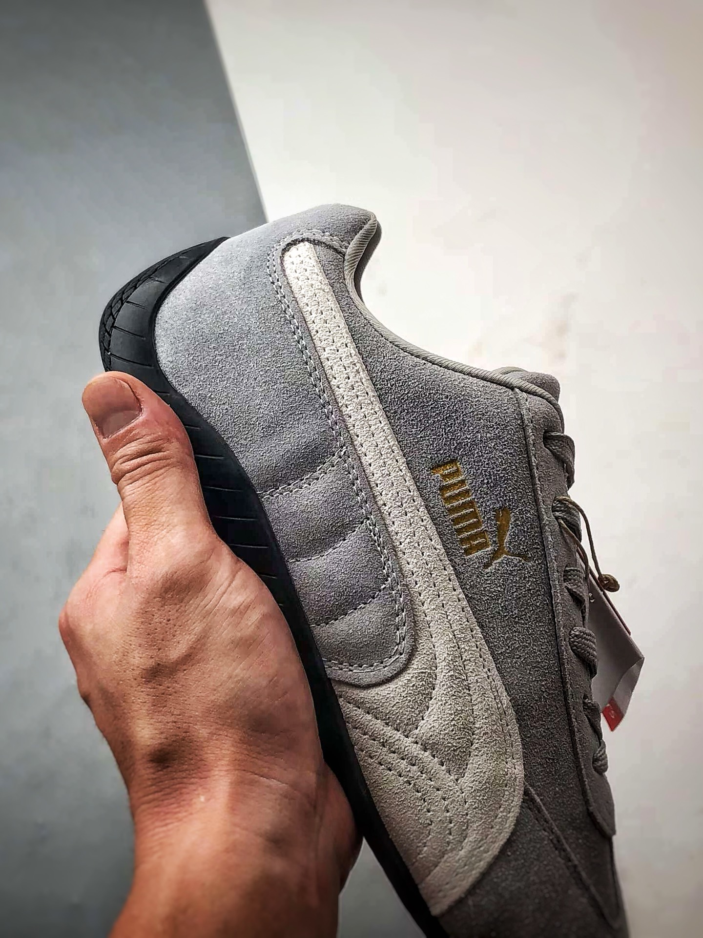 170 Puma Speedcet OG 灰色 彪马低帮复古运动休闲赛车跑鞋 398846-05