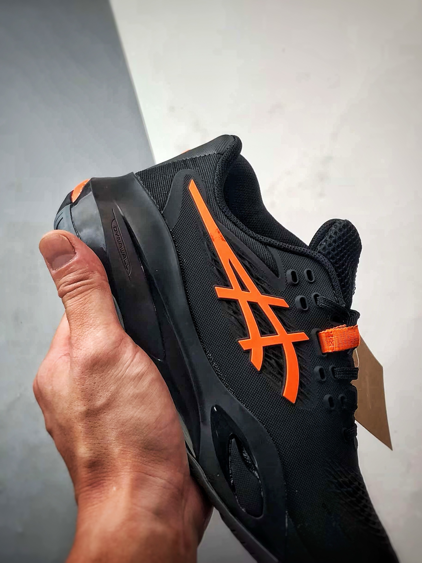 240 Asics Gel-Resolution X 黑橘色 亚瑟士运动休闲透气专业网球鞋 1041A481-001