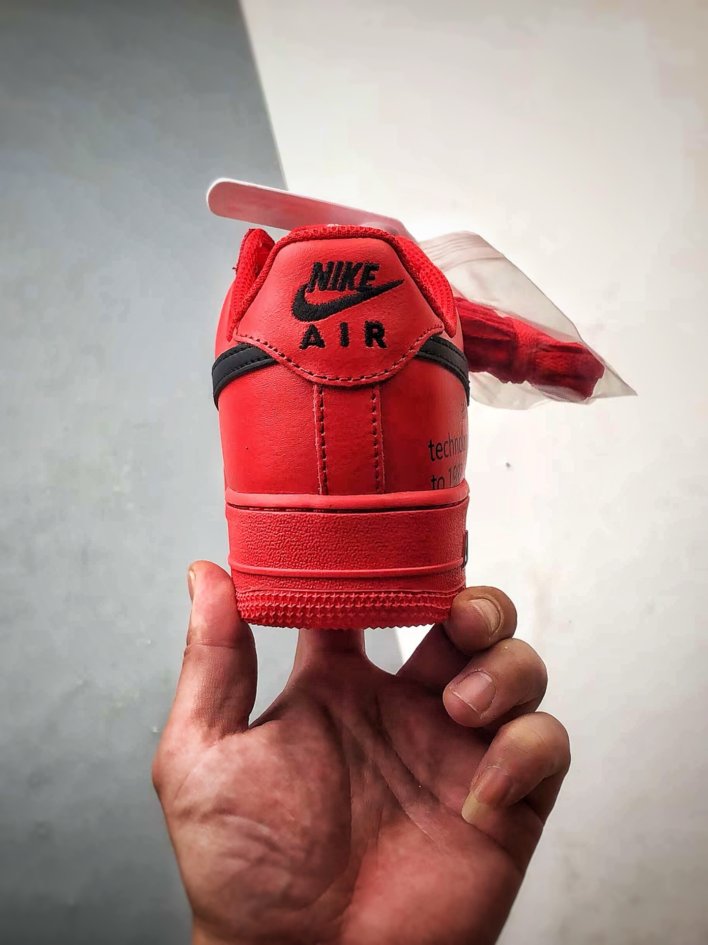 260 【定制球鞋】Air Force 1 Low CNY 大红袍 红黑色 经典休闲运动板鞋 FD7039-600