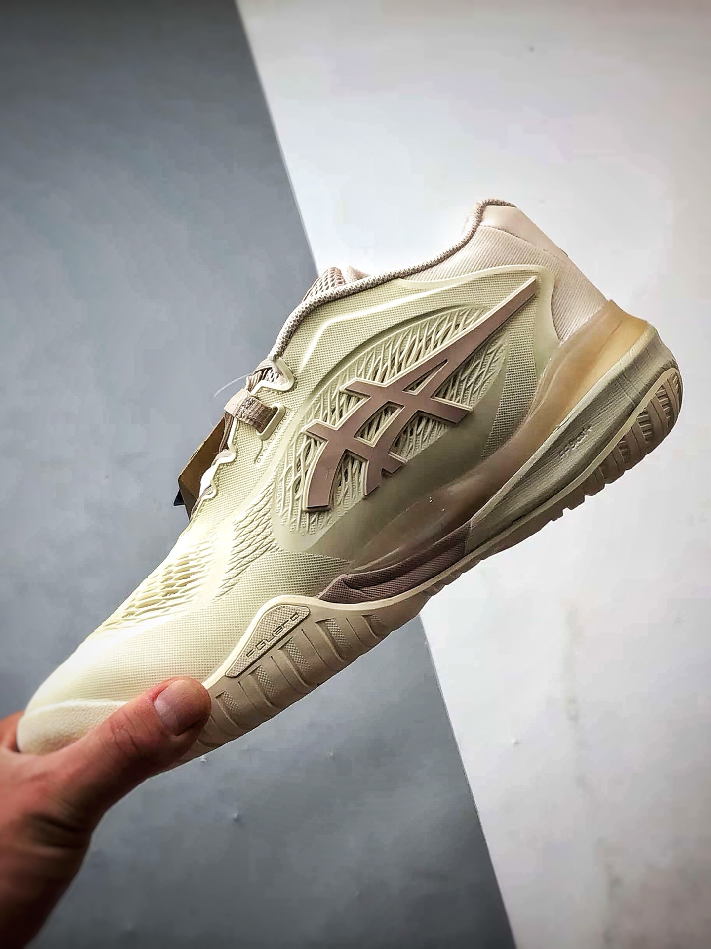240 Asics Gel-Resolution X 米色 亚瑟士运动休闲透气专业网球鞋 1042A297-101
