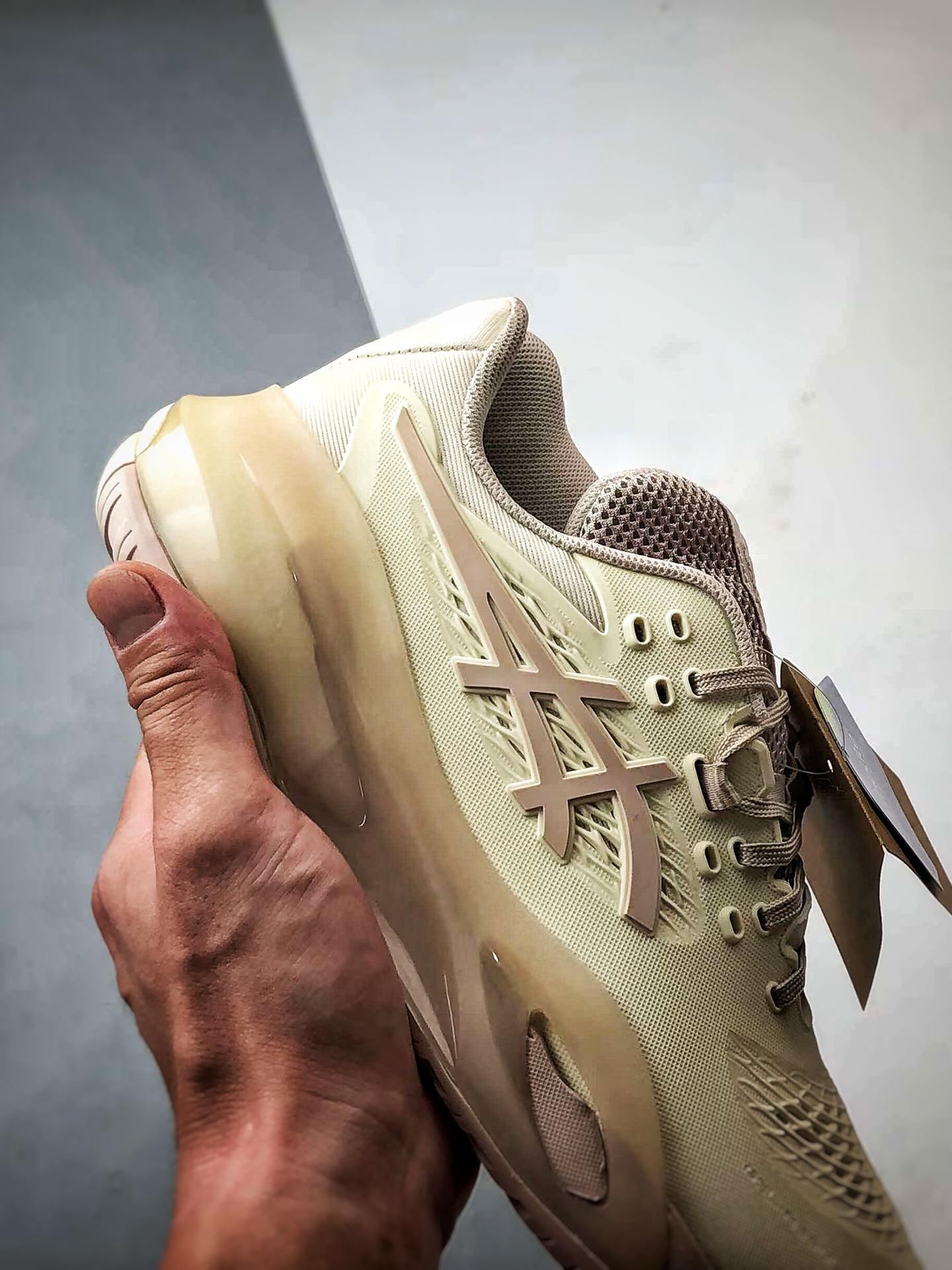 240 Asics Gel-Resolution X 米色 亚瑟士运动休闲透气专业网球鞋 1042A297-101