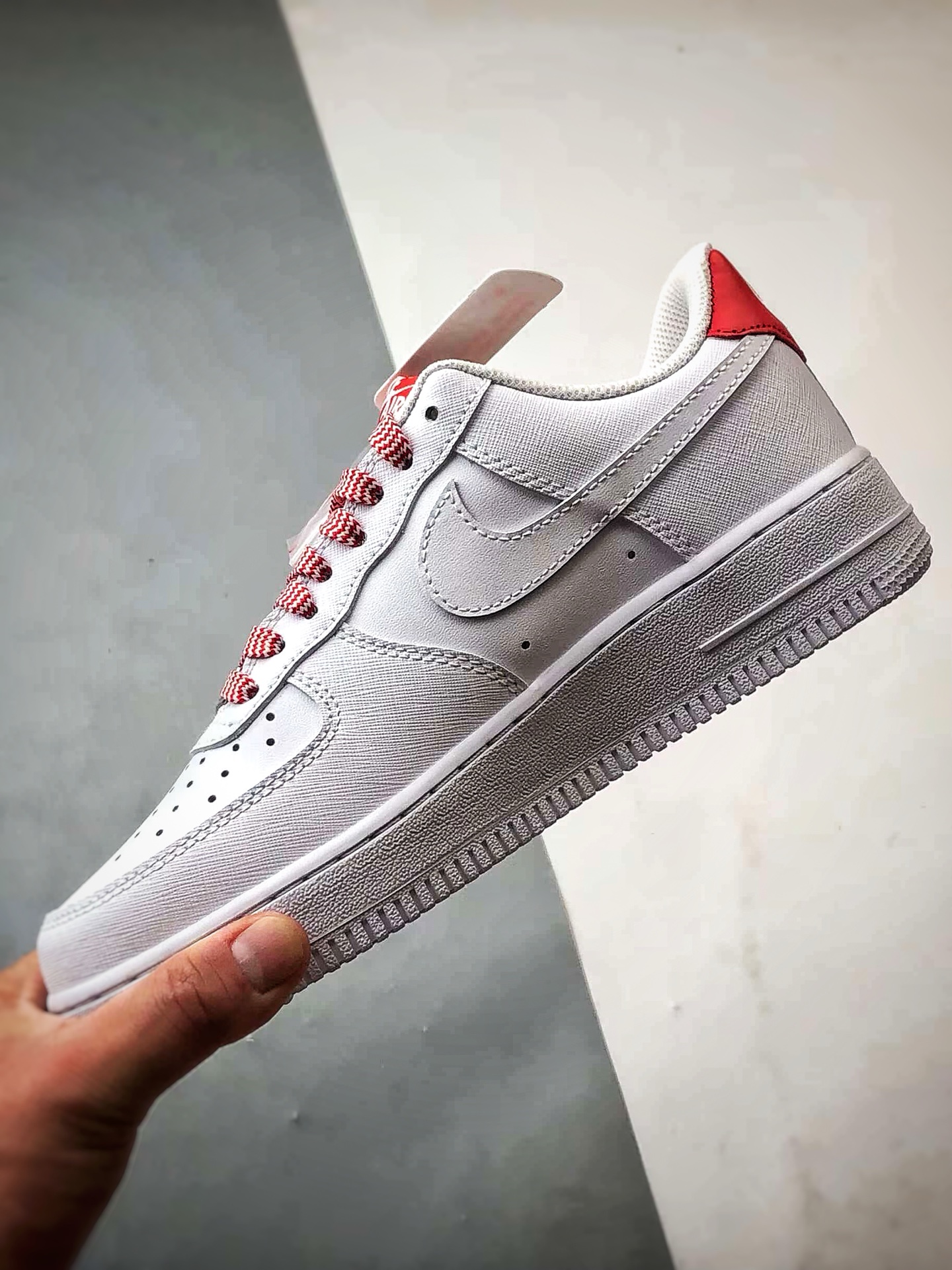 190 Air Force 1 '07 Low 白红 IB7167-103