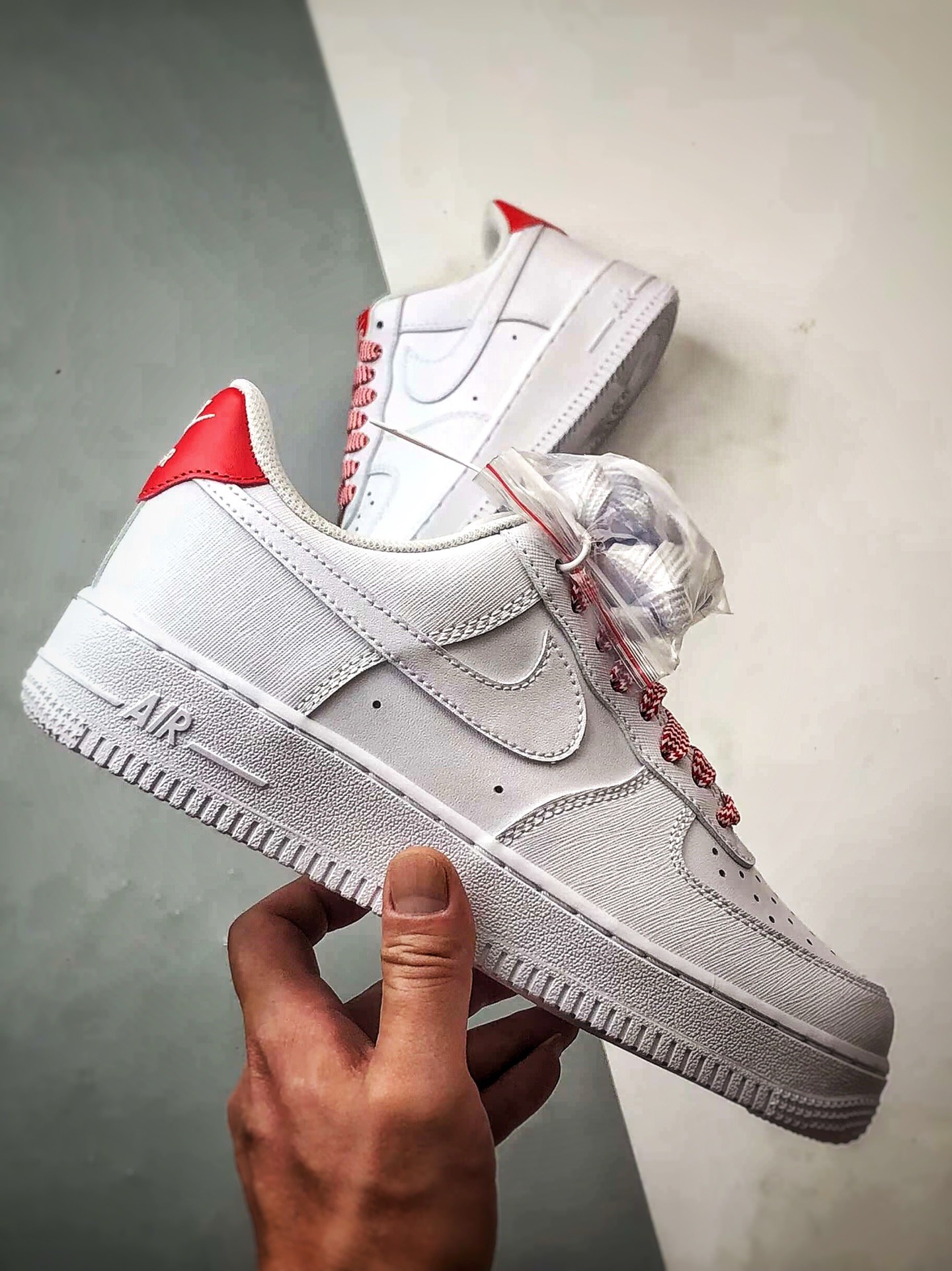 190 Air Force 1 '07 Low 白红 IB7167-103