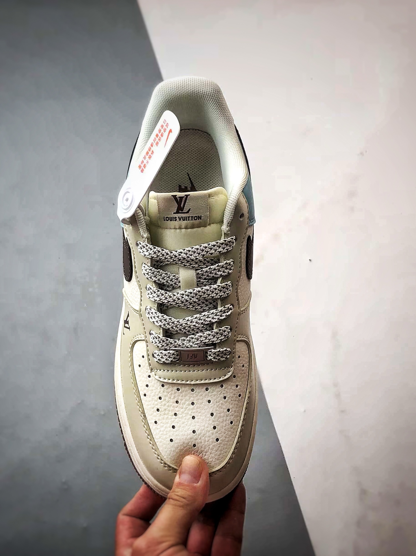 LV x Air Force 1 Low 米蓝棕钩 JJ2508-702