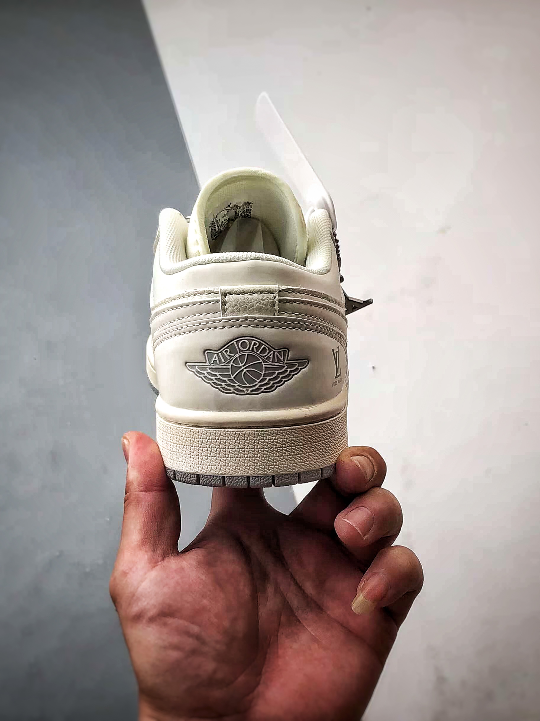 290 Air Jordan 1 Low OG ”高端定制” LV反光米白 XX3168-169