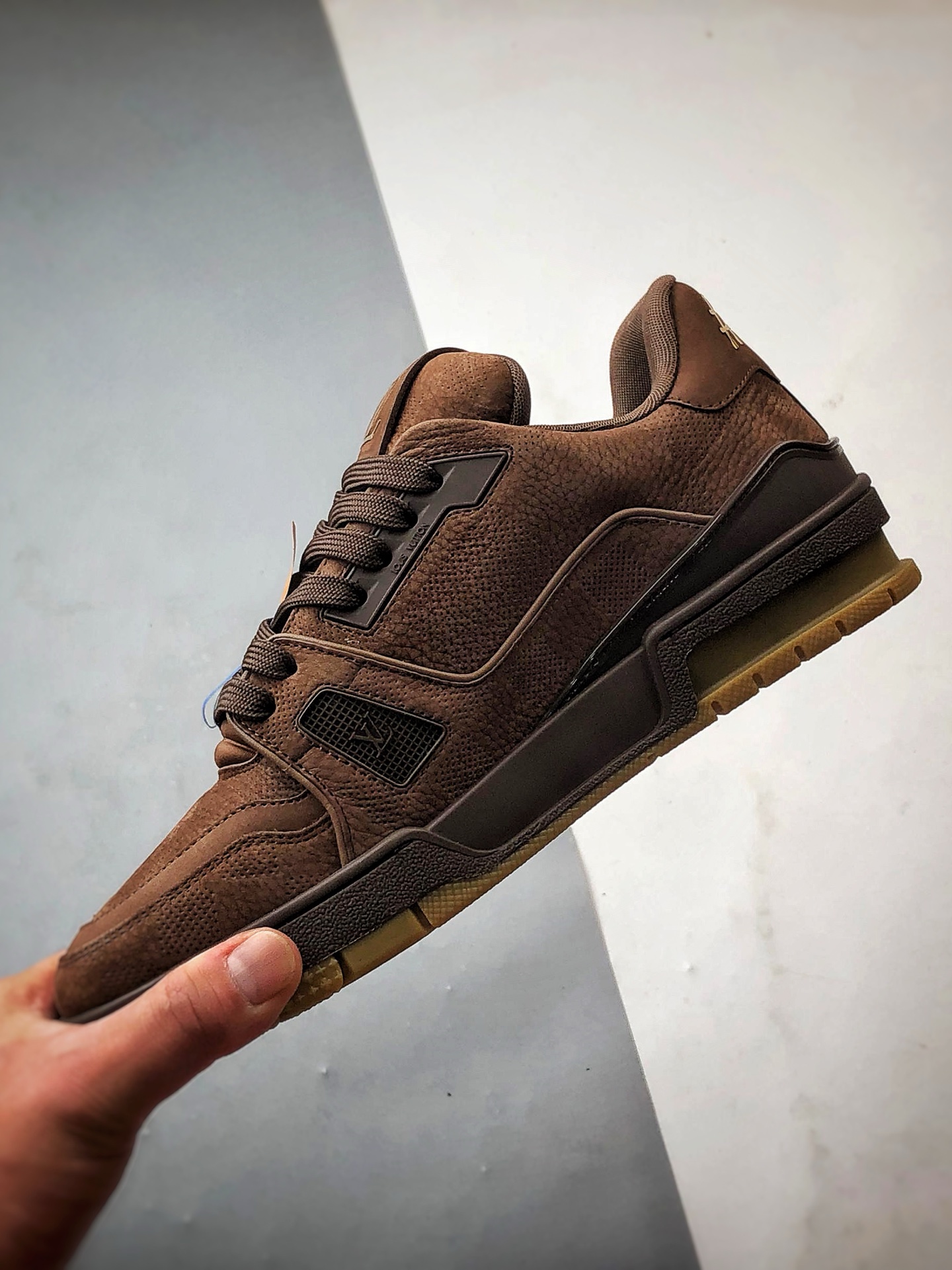 600 驴牌 Trainer 系列板鞋 褐色 小红书种草推荐