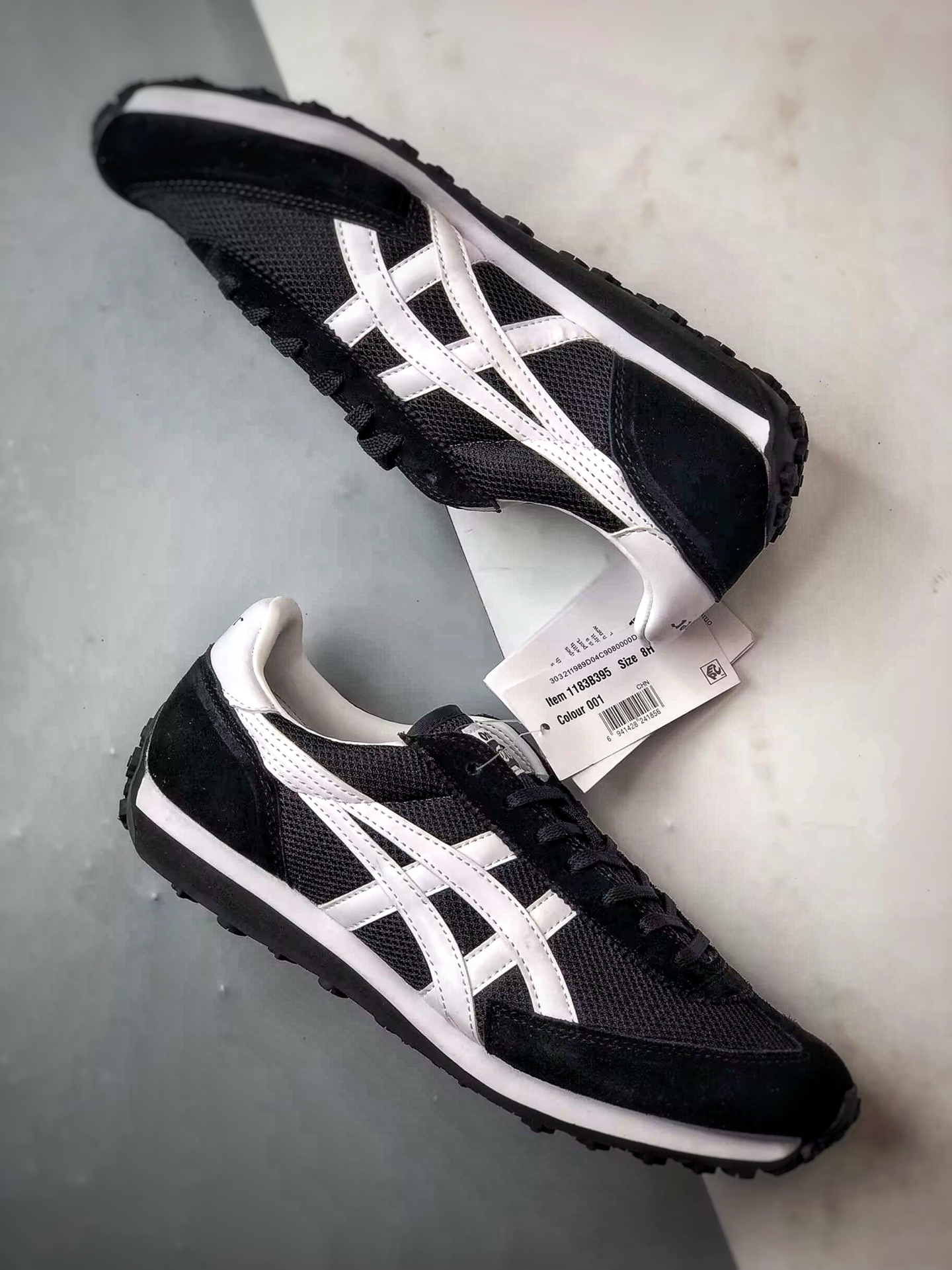 170 Onitsuka Tiger鬼冢虎 Edr 78 黑白 潮流缓震舒适生活休闲鞋 1183B395-001