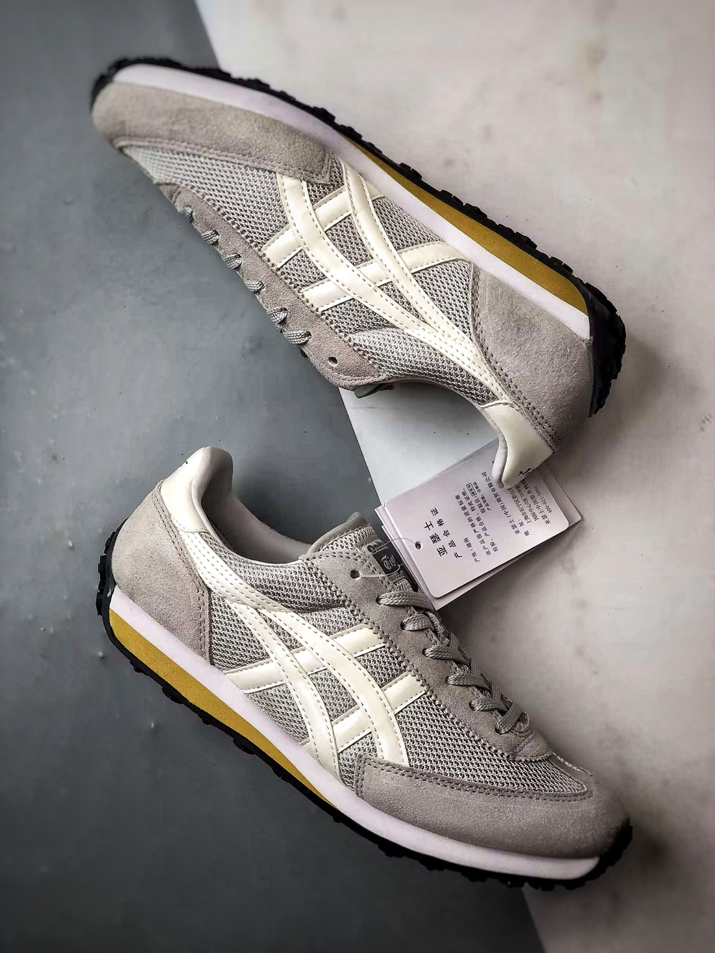 170 Onitsuka Tiger鬼冢虎 Edr 78 灰白 潮流缓震舒适生活休闲鞋 1183B395-020