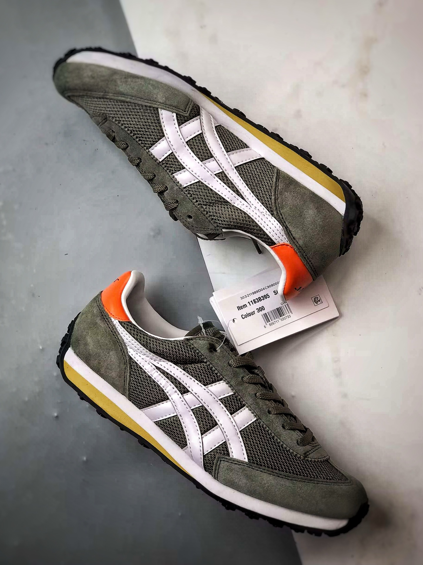 170 Onitsuka Tiger鬼冢虎 Edr 78 橄榄绿 潮流缓震舒适生活休闲鞋 1183B395-300