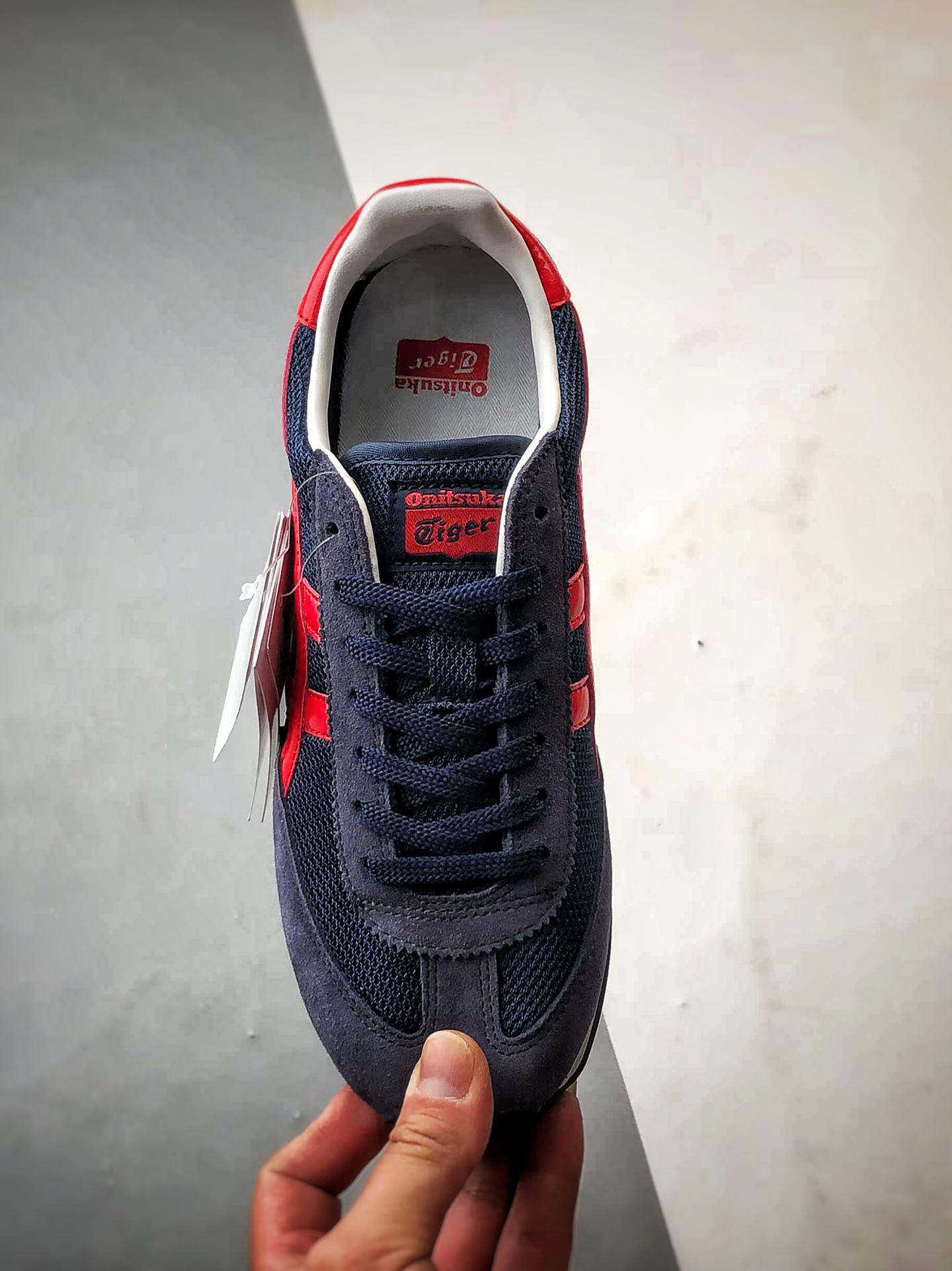 170 Onitsuka Tiger鬼冢虎 Edr 78 深蓝红 潮流缓震舒适生活休闲鞋 1183B395-400