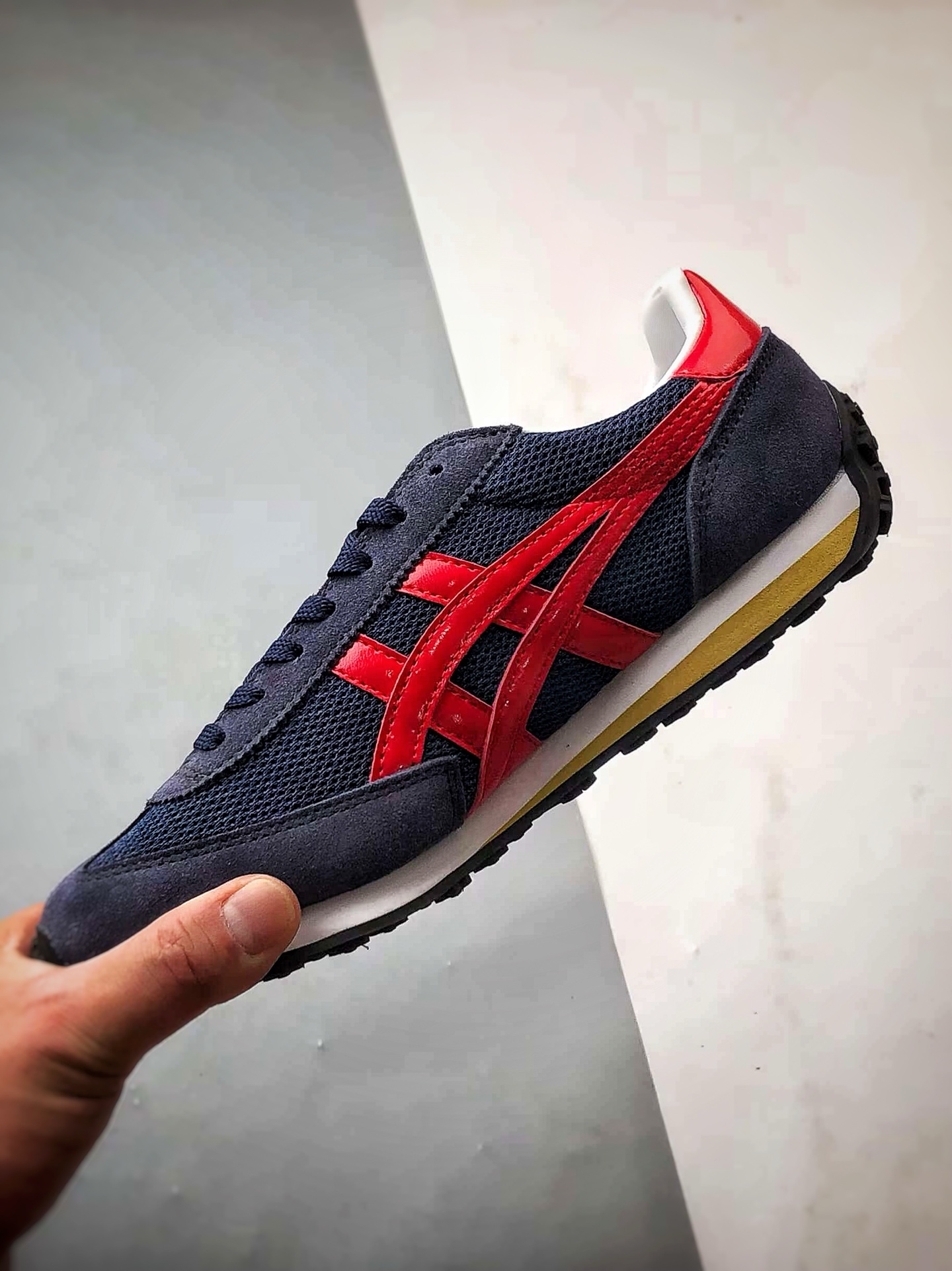 170 Onitsuka Tiger鬼冢虎 Edr 78 深蓝红 潮流缓震舒适生活休闲鞋 1183B395-400