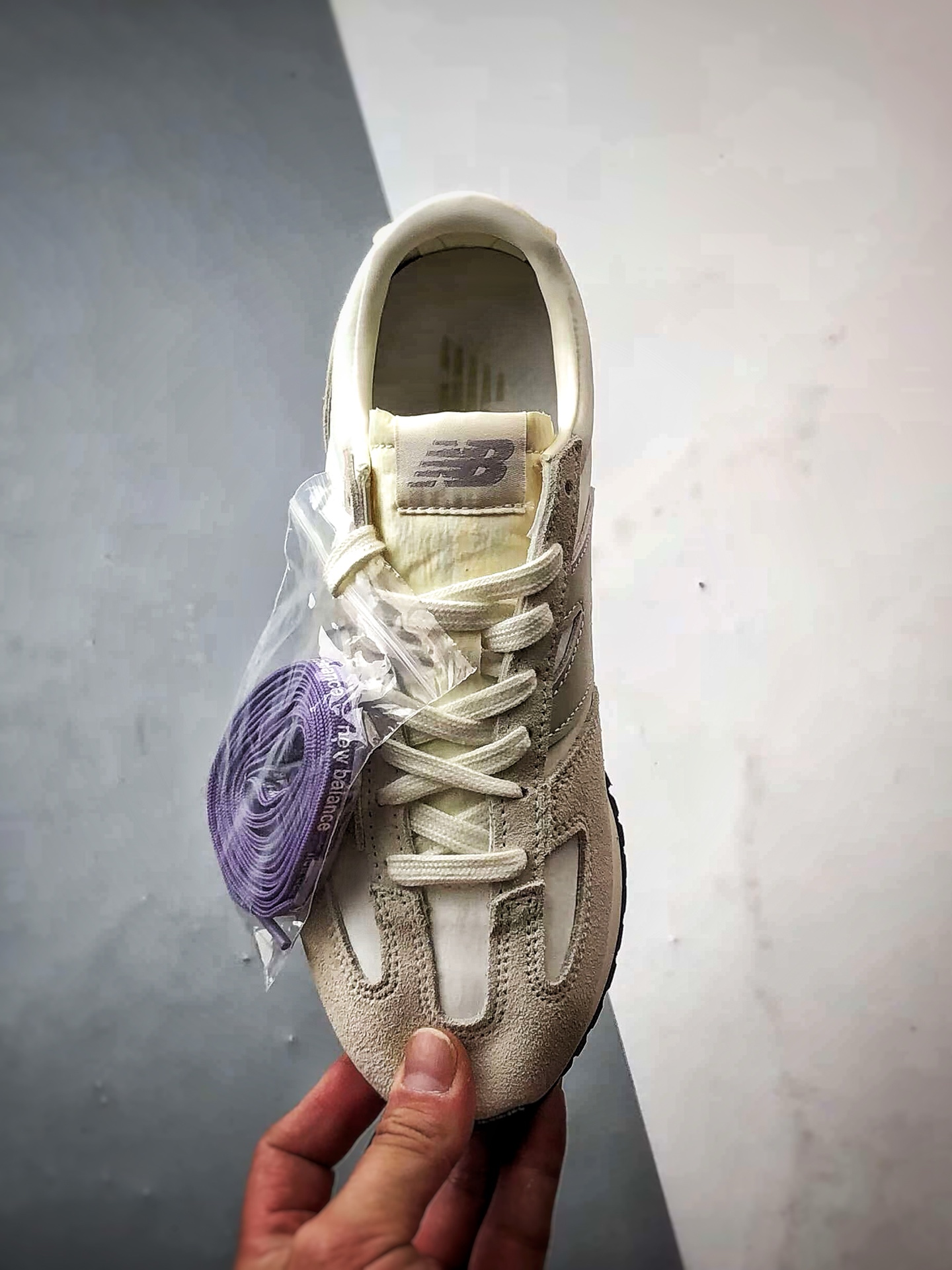 180 New Balance 471系列 白灰 复古轻便平衡生活休闲鞋 U471AJ